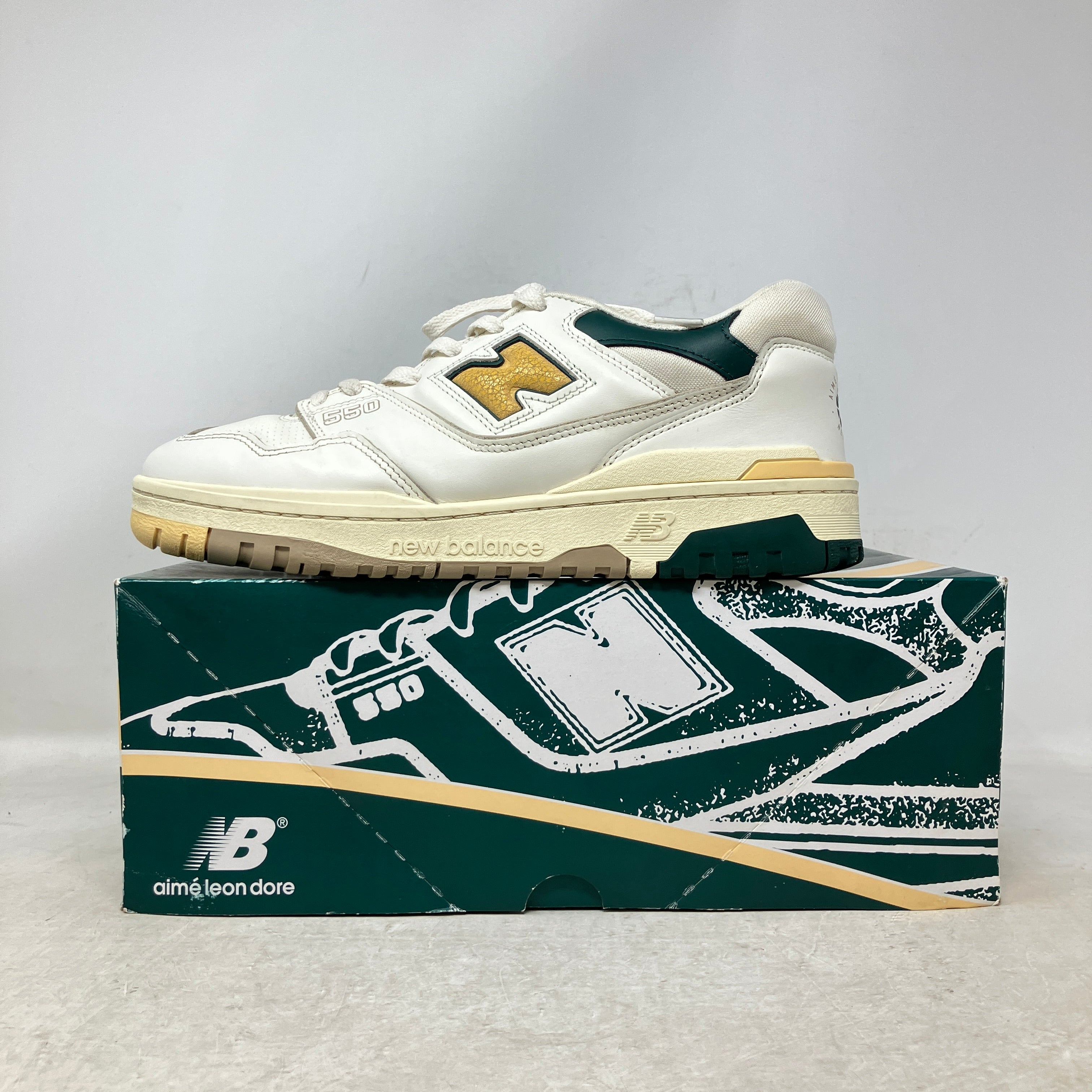 New Balance 550 Aime Leon Dore Natural Green