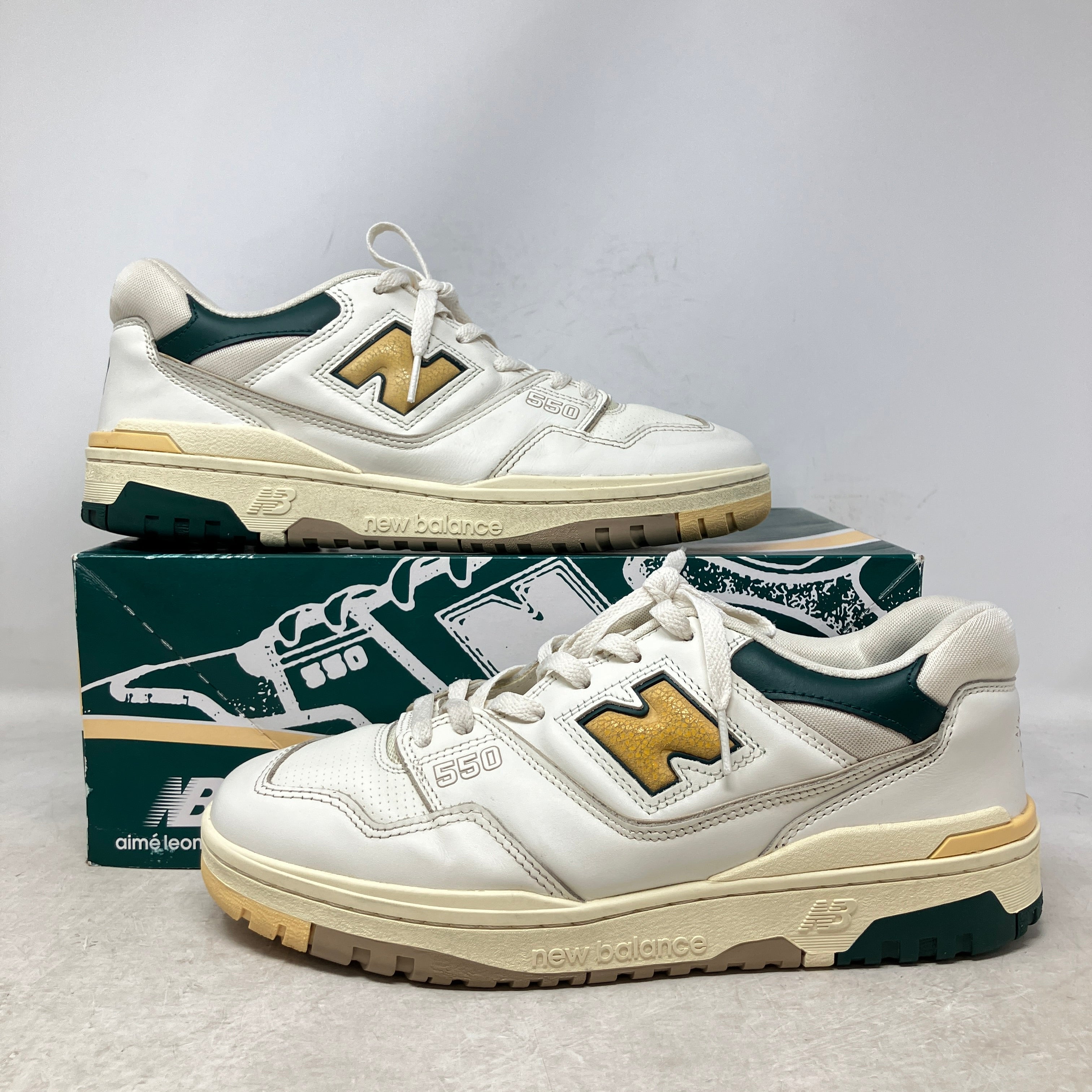 New Balance 550 Aime Leon Dore Natural Green