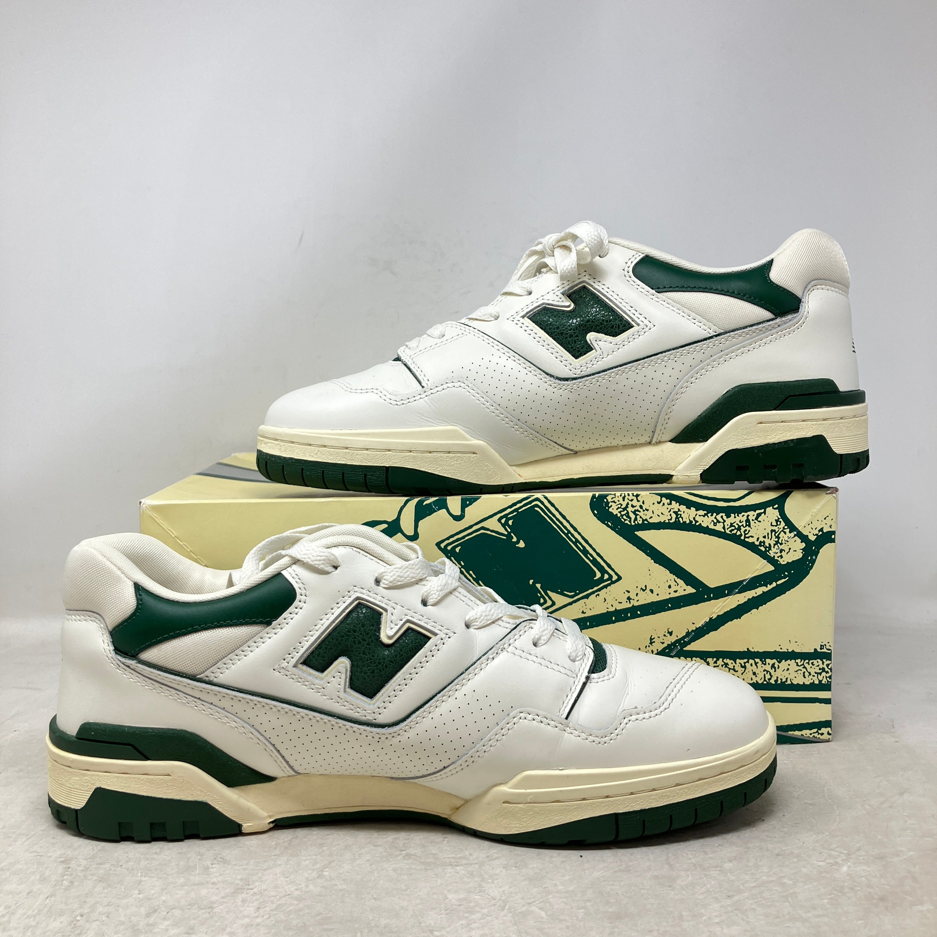 New Balance 550 Aime Leon Dore White Green