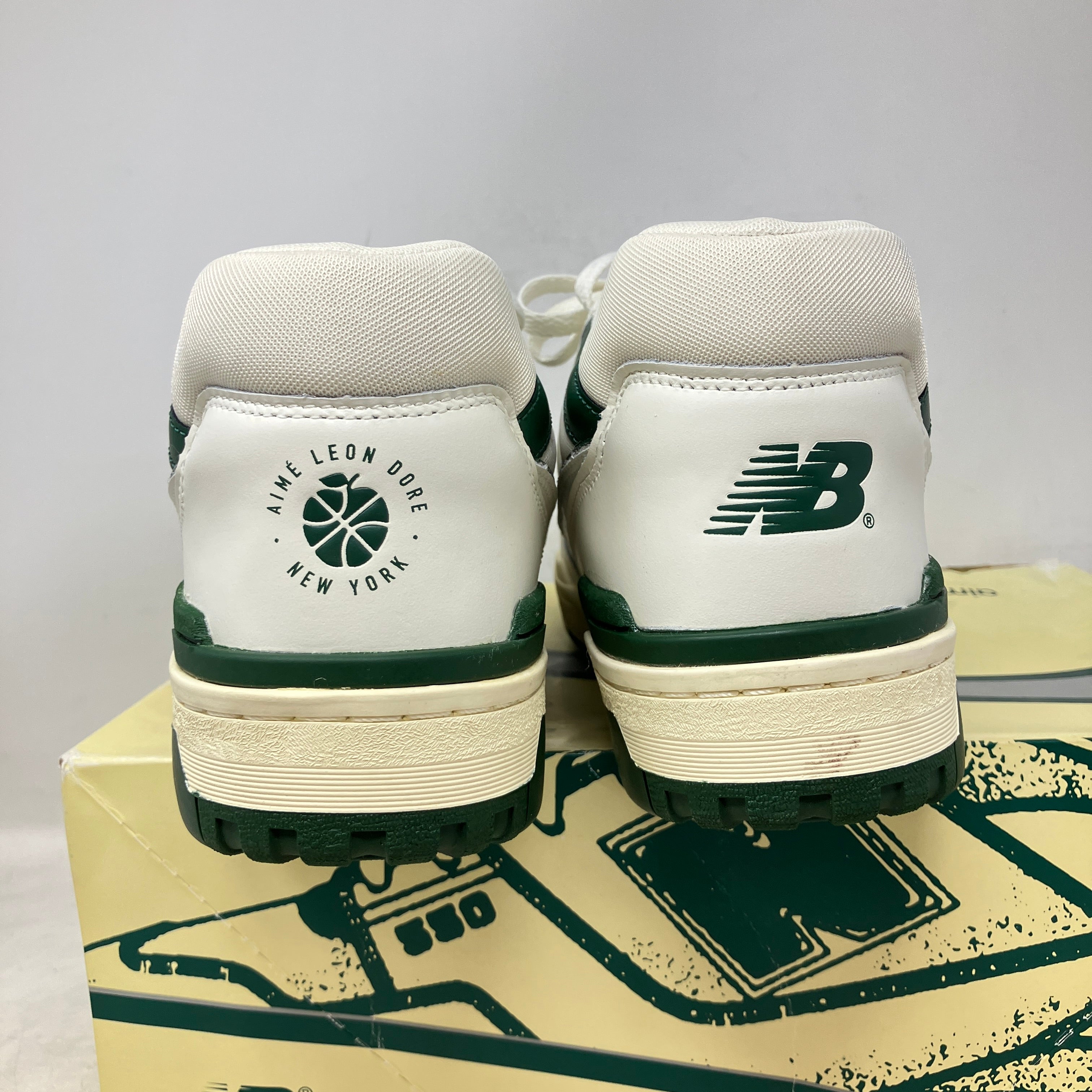 New Balance 550 Aime Leon Dore White Green
