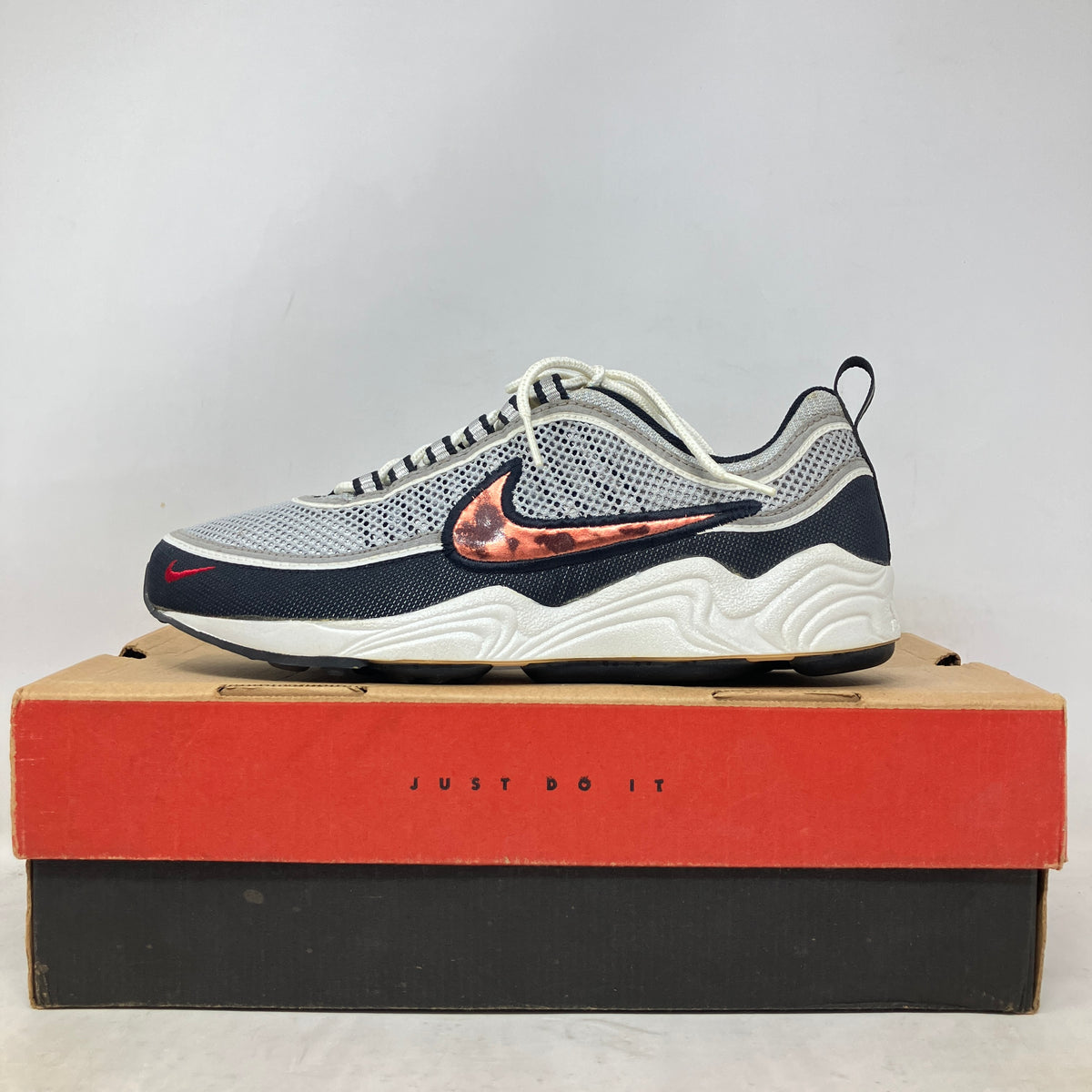 Nike Air Zoom Spiridon OG Silver Red (1997)