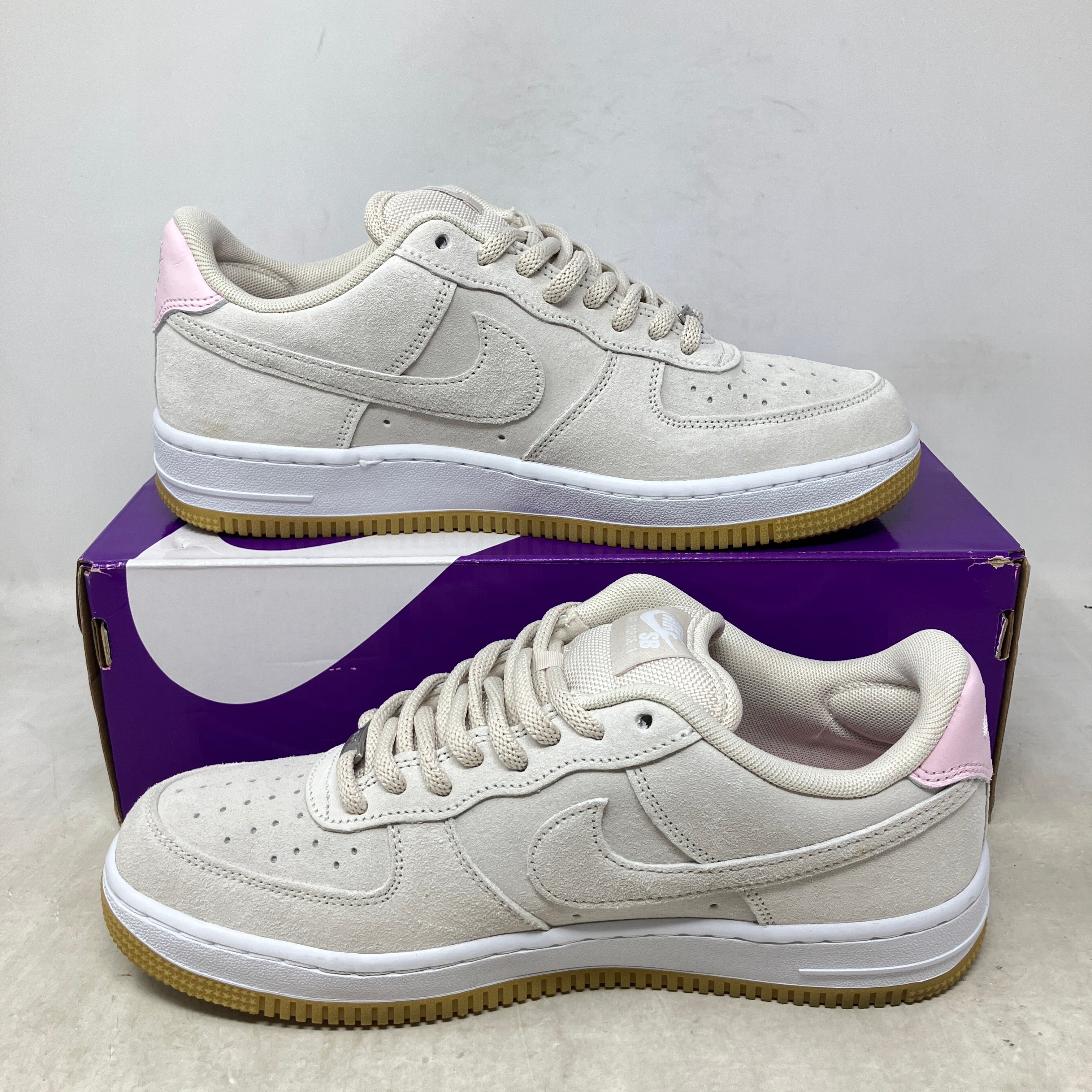 Nike Air Force 1 Low SB Light Orewood Brown Pink
