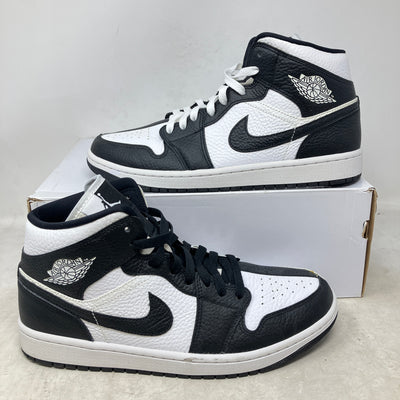 Jordan 1 Mid Split Black White (Women's)