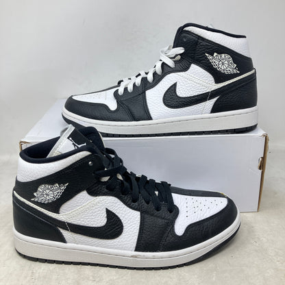 Jordan 1 Mid Split Black White (Women's)