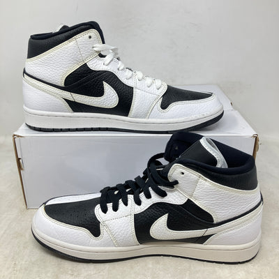 Jordan 1 Mid Split Black White (Women's)