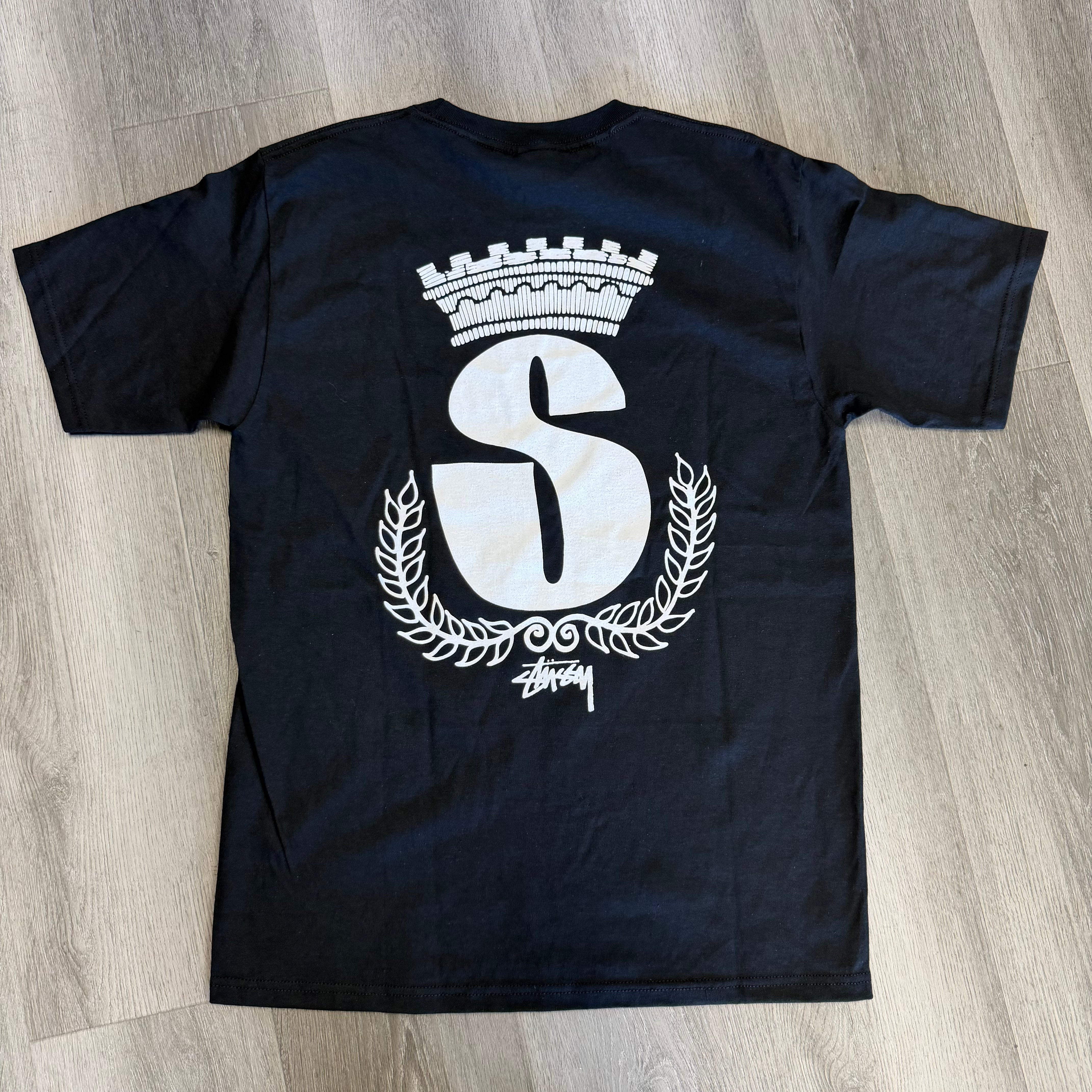 Stussy Crown Brand Tee Black