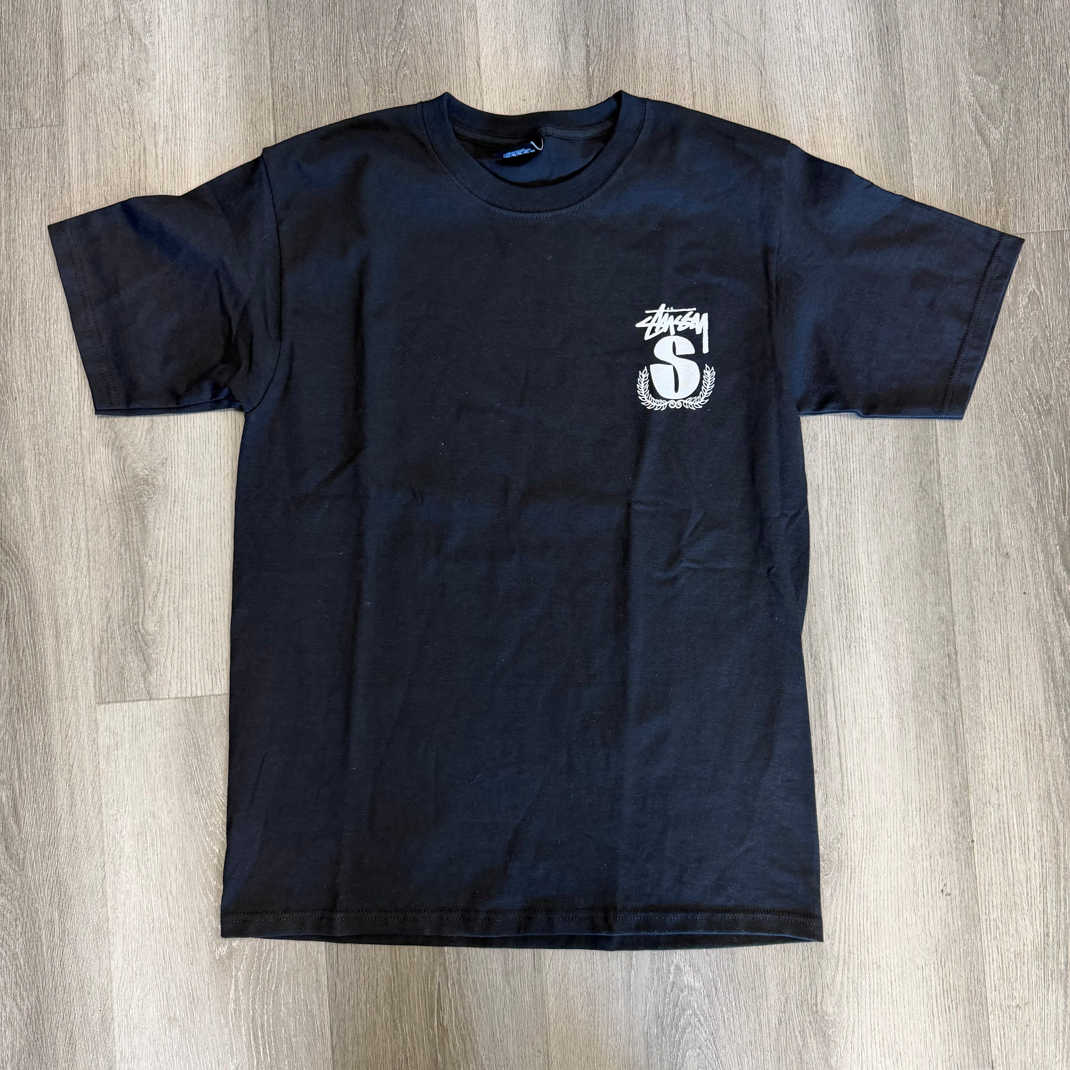 Stussy Crown Brand Tee Black