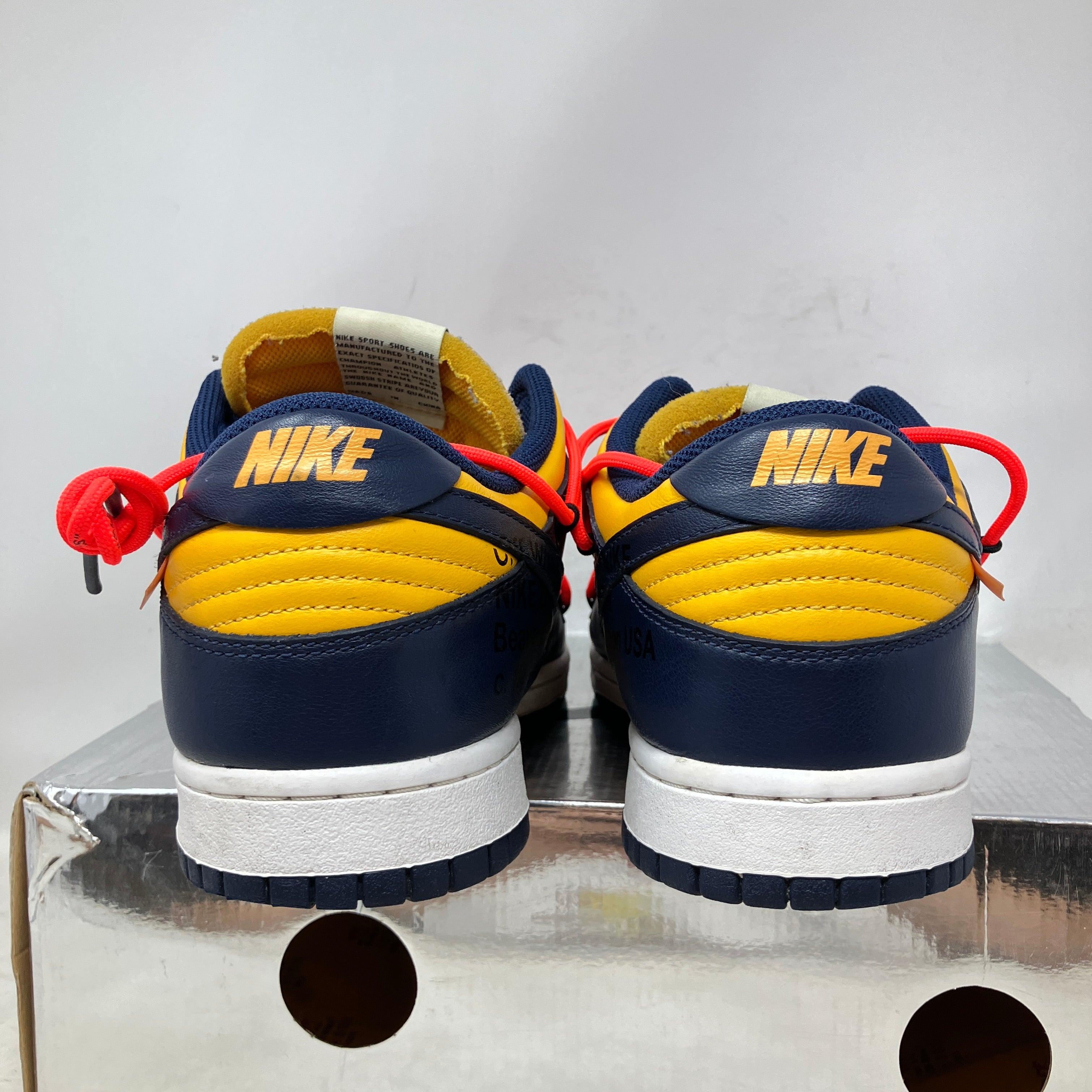 Nike Dunk Low Off-White University Gold