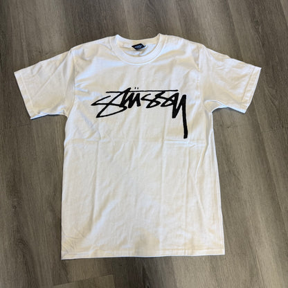 Stussy Basic Logo Tee White