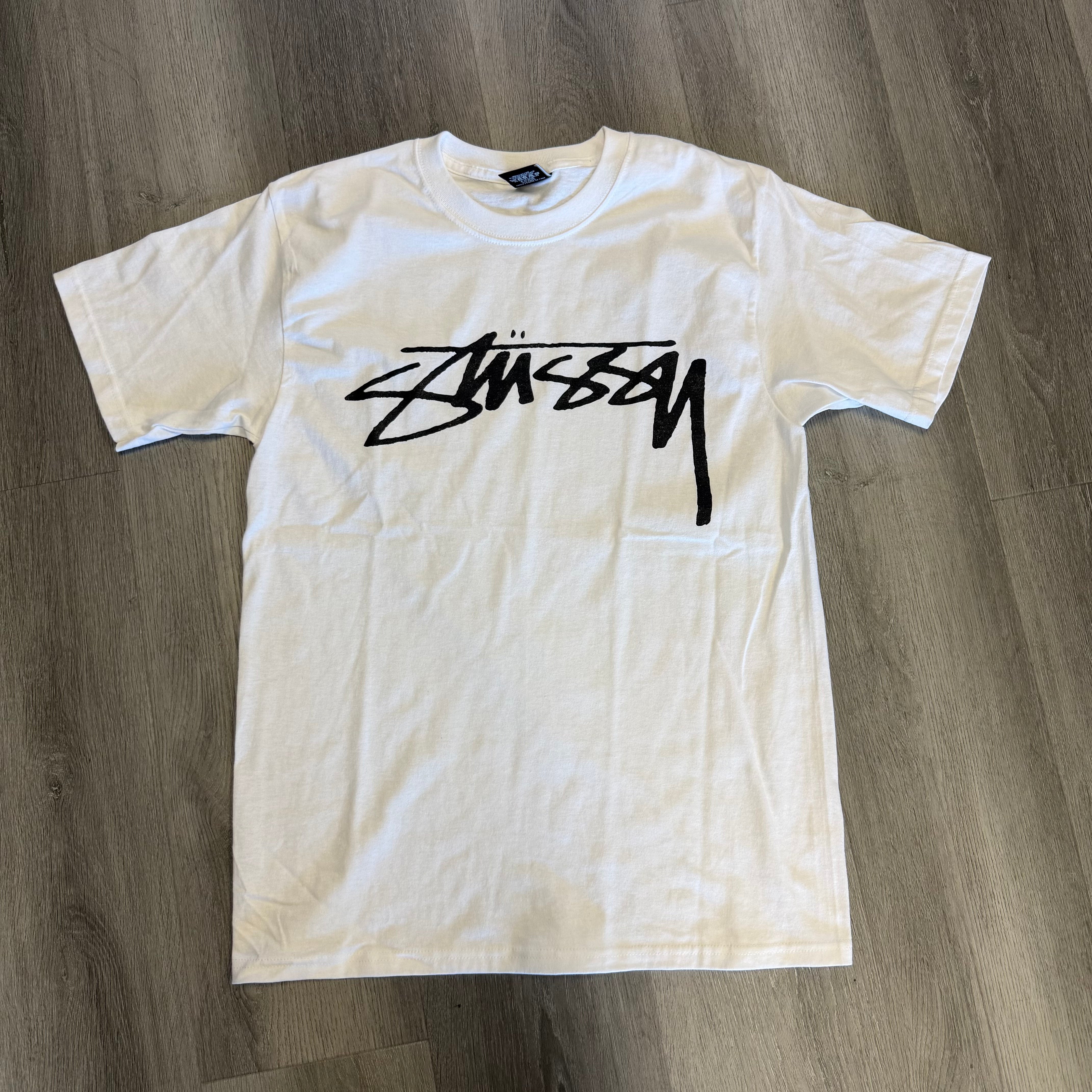 Stussy Basic Logo Tee White