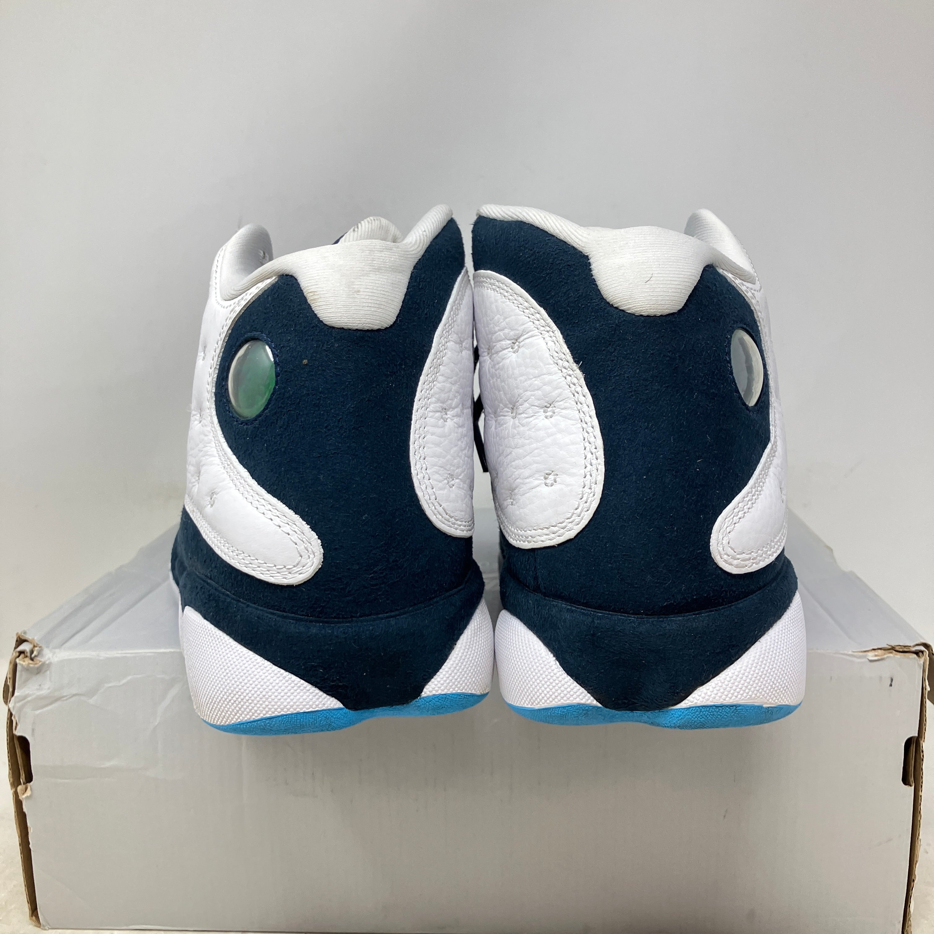 Jordan 13 Retro Obsidian Powder Blue White