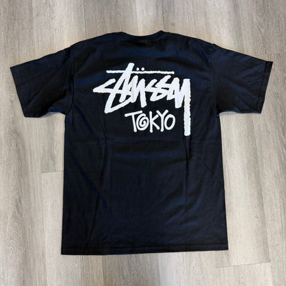 Stussy Stock Tokyo Tee Black