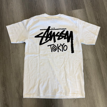 Stussy Stock Tokyo Tee White