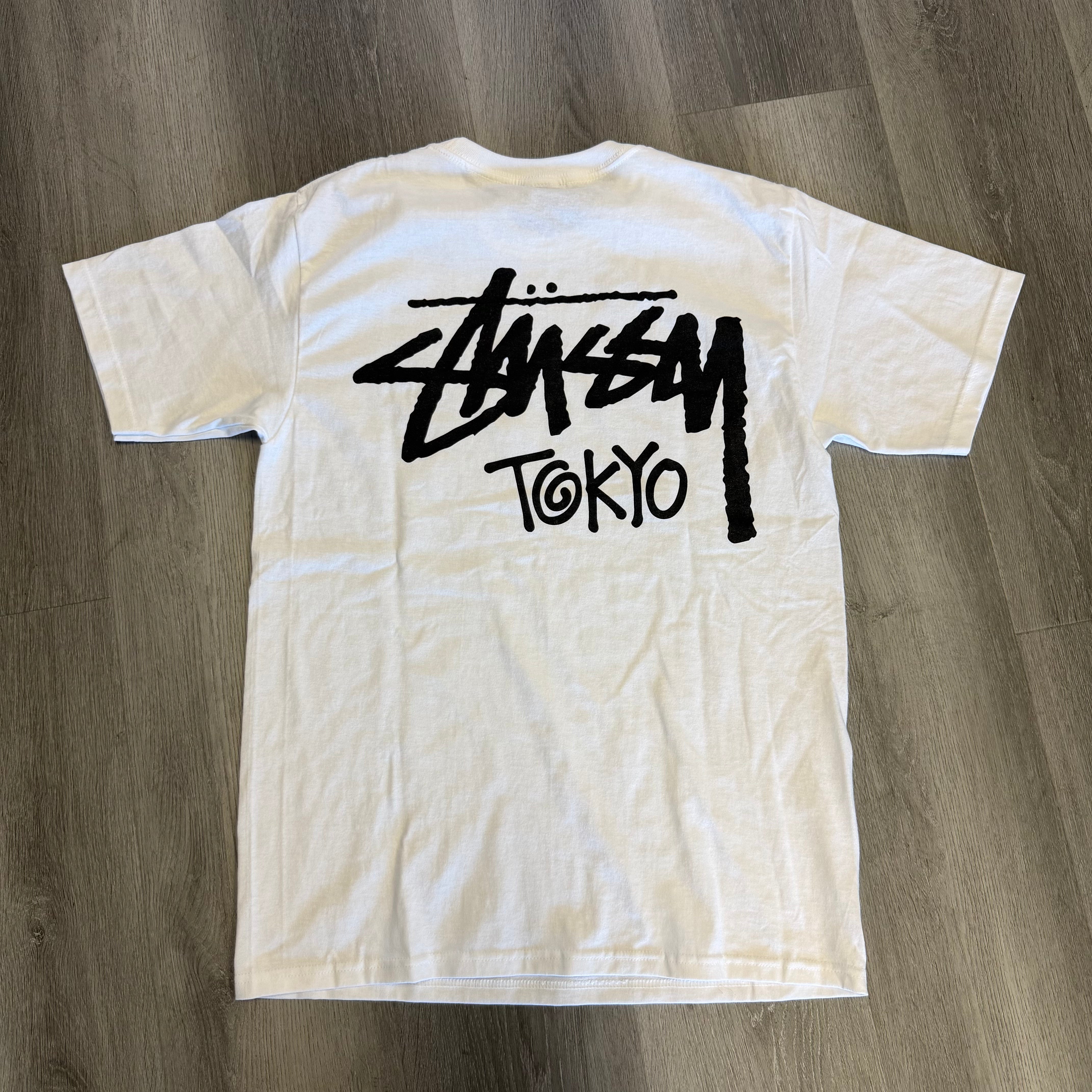 Stussy Stock Tokyo Tee White