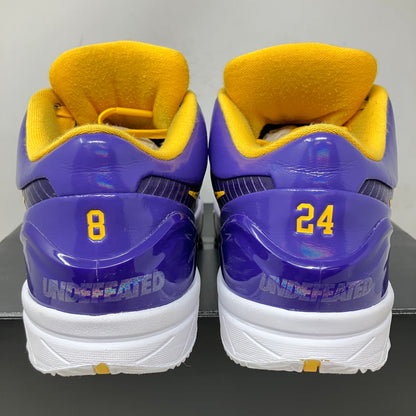 Nike Kobe 4 Protro Undefeated Los Angeles Lakers