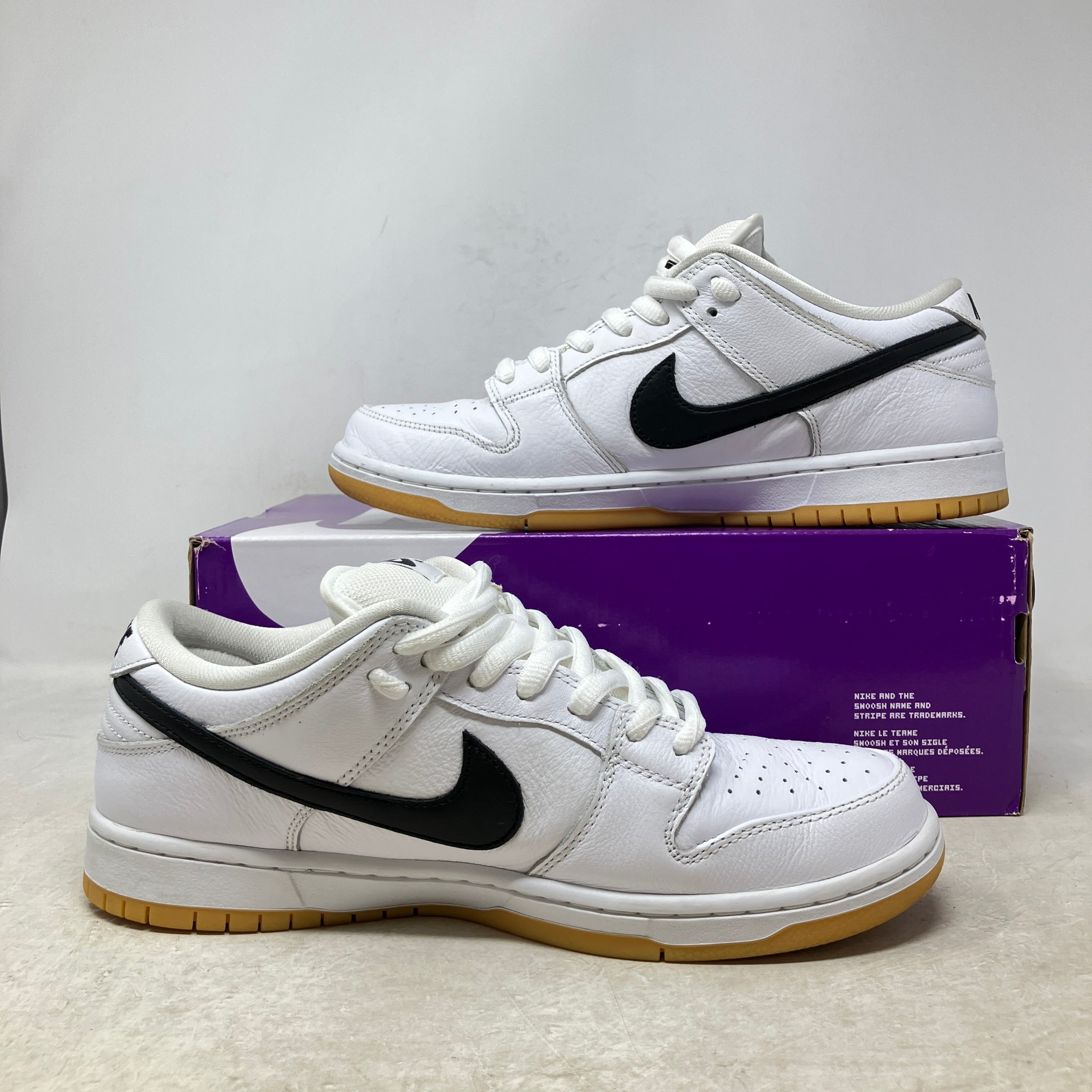 Nike SB Dunk Low Pro White Gum