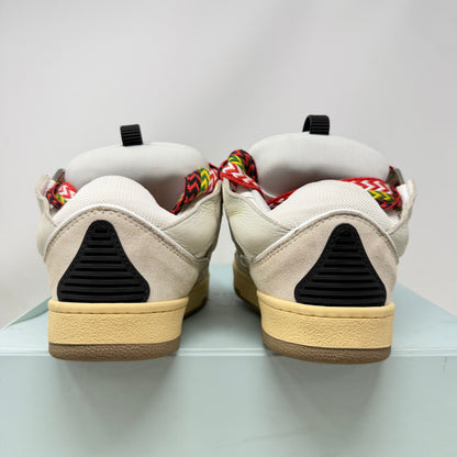 Lanvin Leather Curb White Ivory