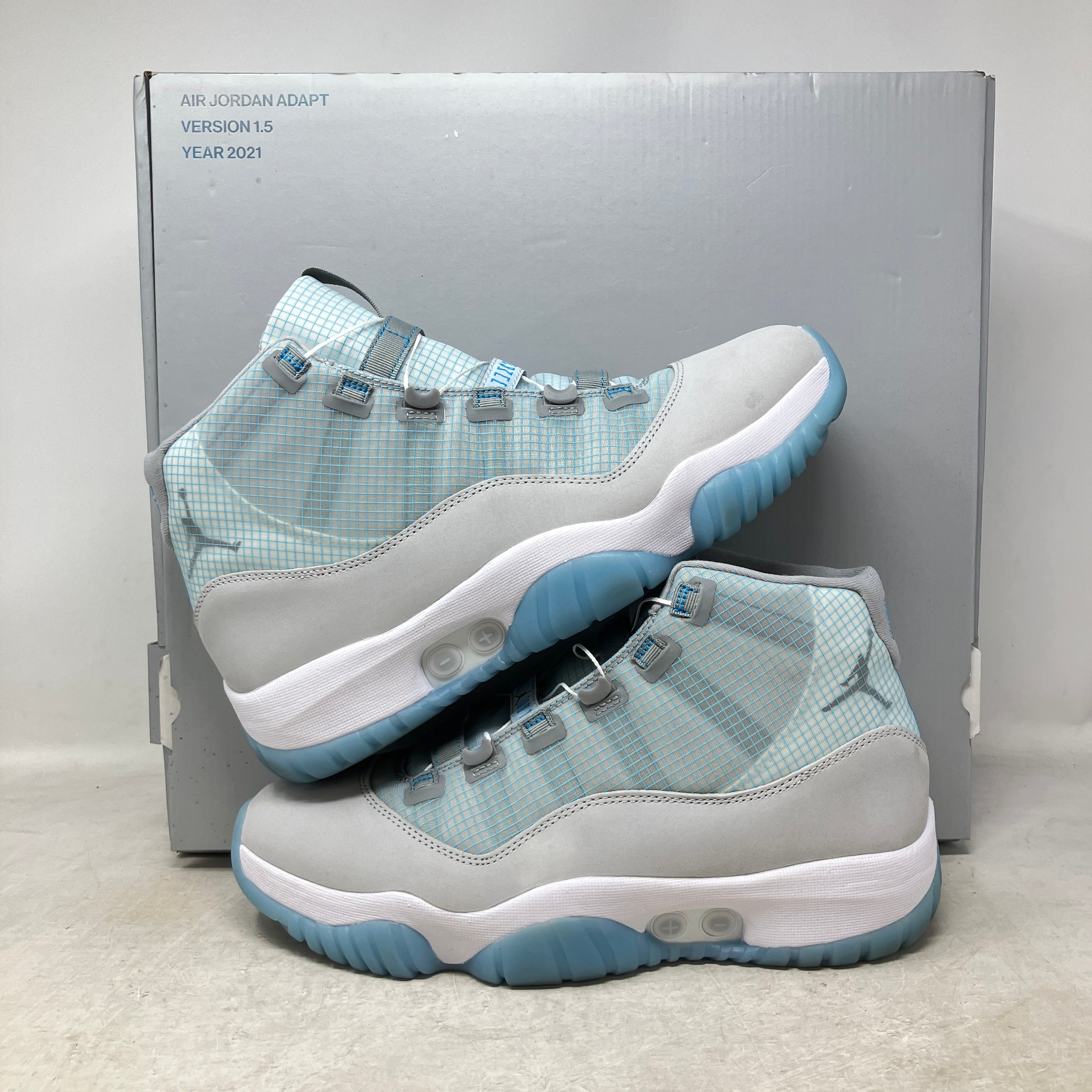 Jordan 11 Retro Adapt Dark Powder Blue