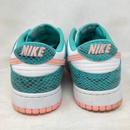 Nike Dunk Low Snakeskin Washed Teal Bleached Coral