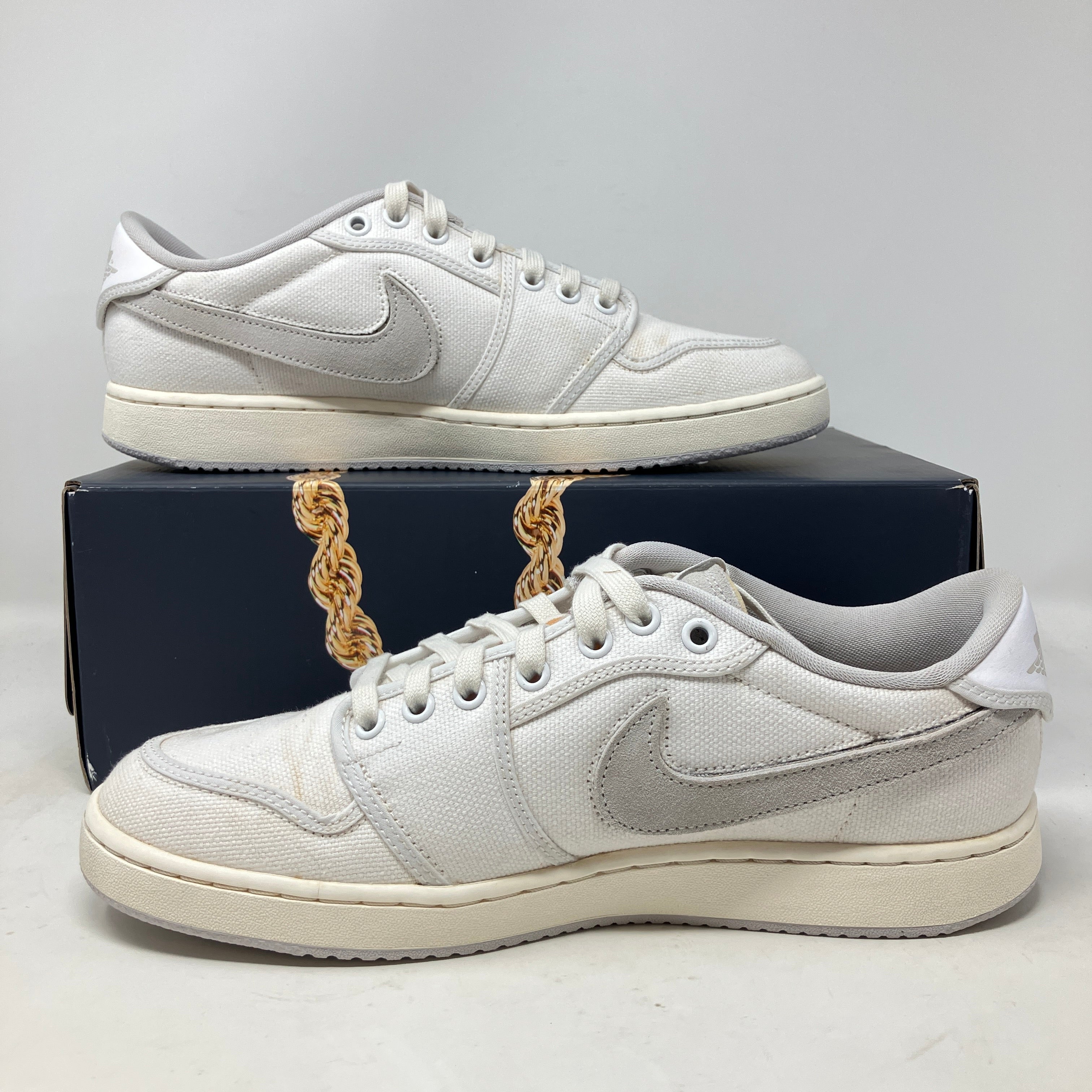 Jordan 1 Retro AJKO Low SP Union White Canvas