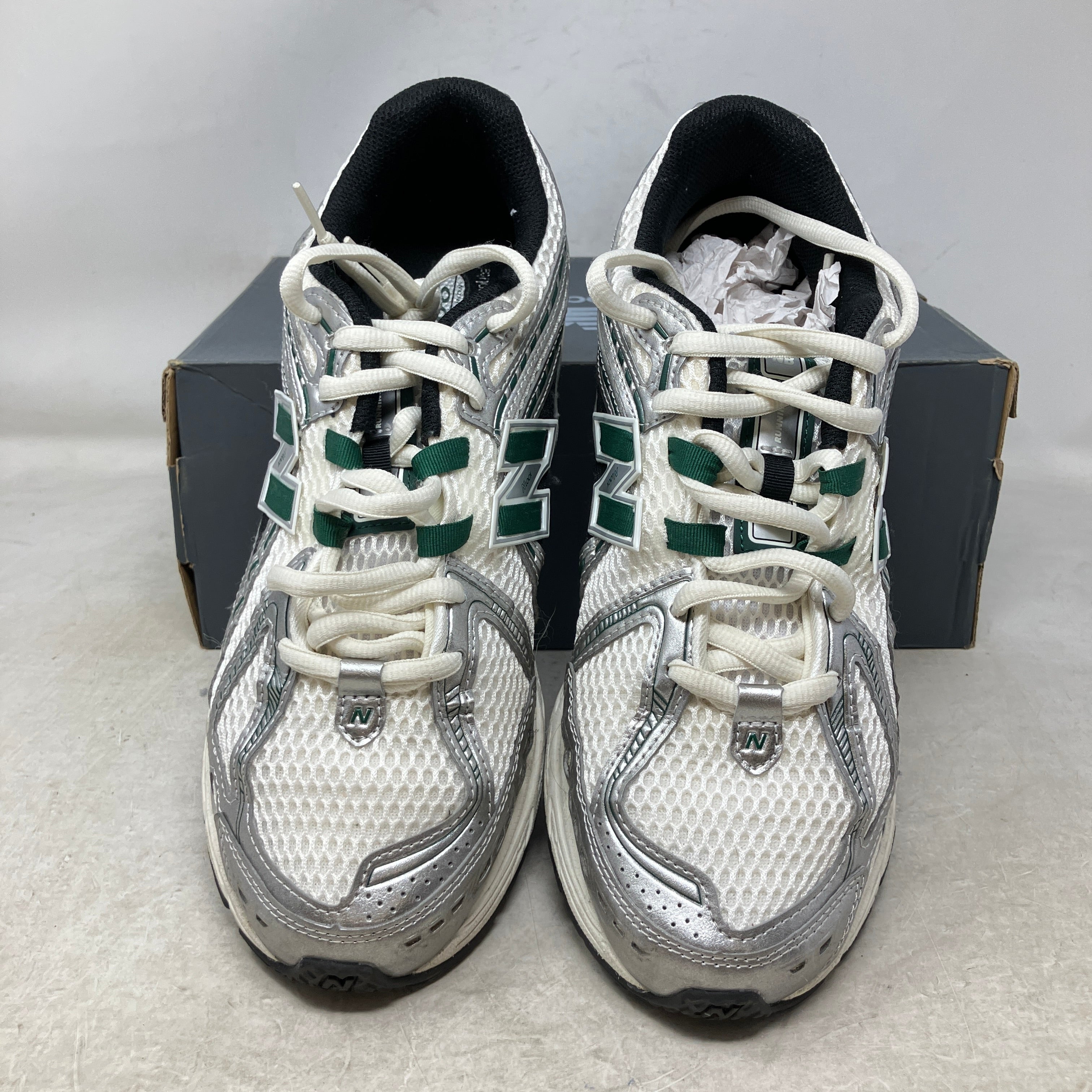 New Balance 1906R Silver Metallic Nightwatch Green
