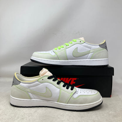 Jordan 1 Retro Low White Ghost Green Black