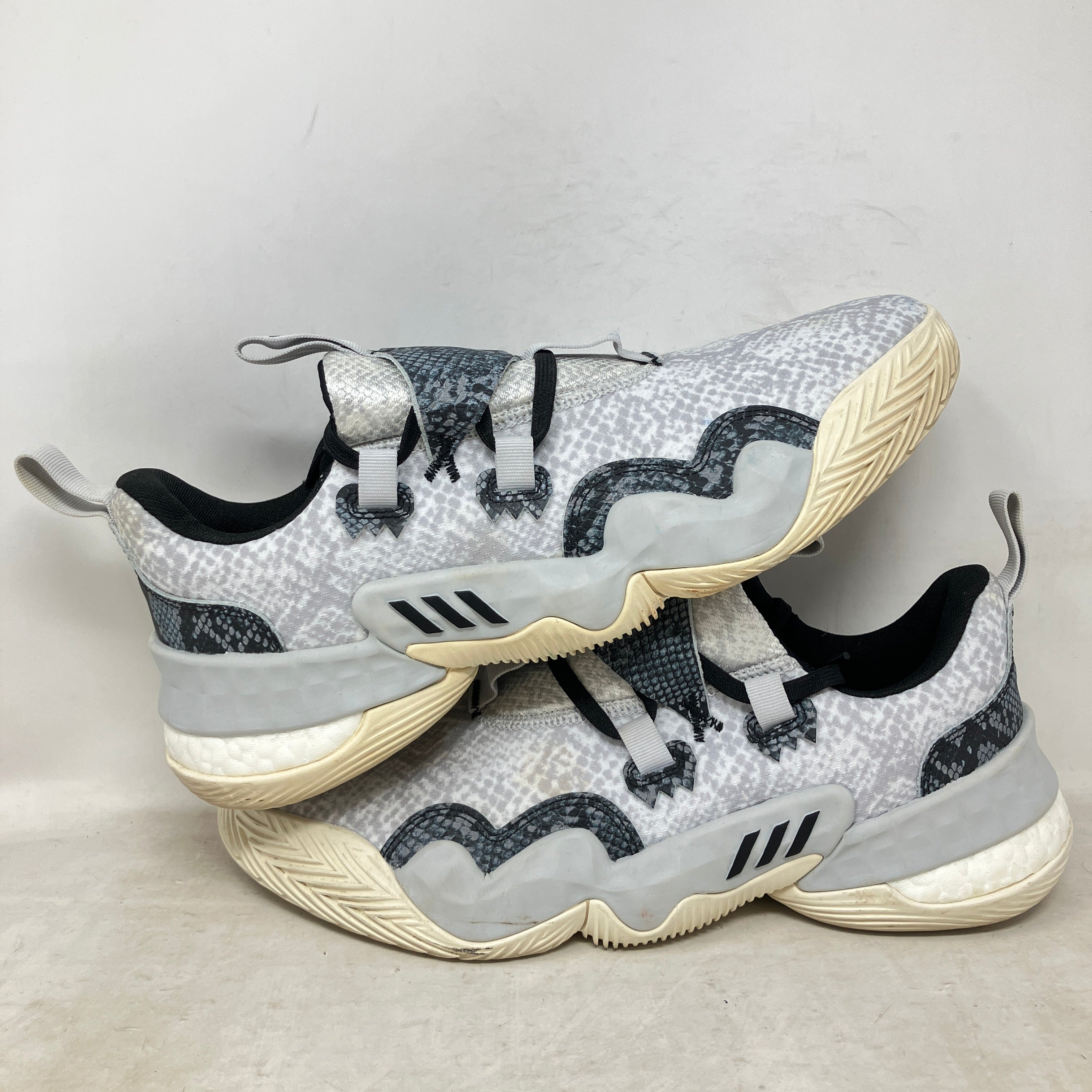 adidas Trae Young 1 Light Solid Grey Snakeskin