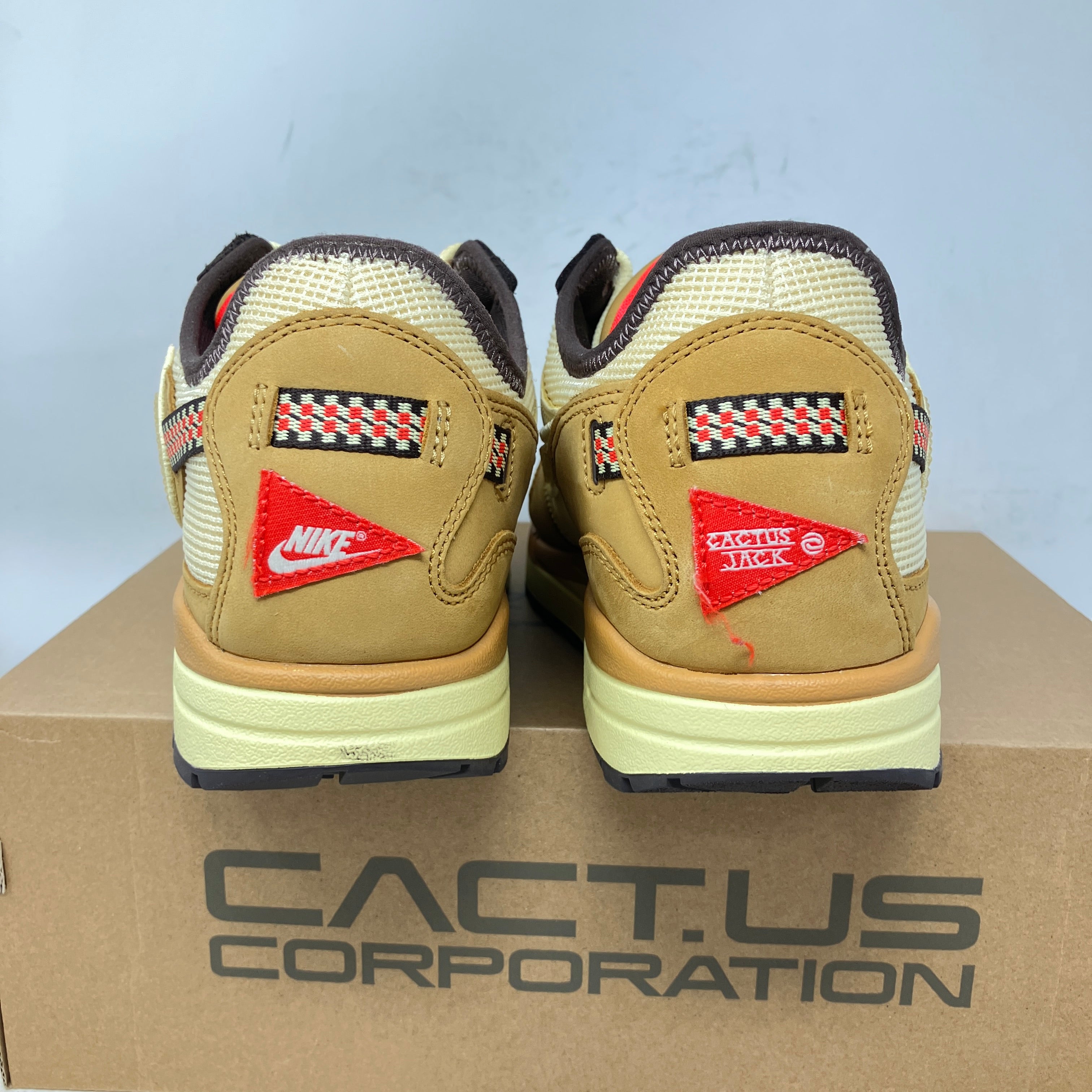 Nike Air Max 1 Travis Scott Cactus Jack Wheat Lemon Drop