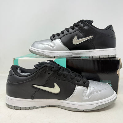 Nike SB Dunk Low Supreme Jewel Swoosh Silver