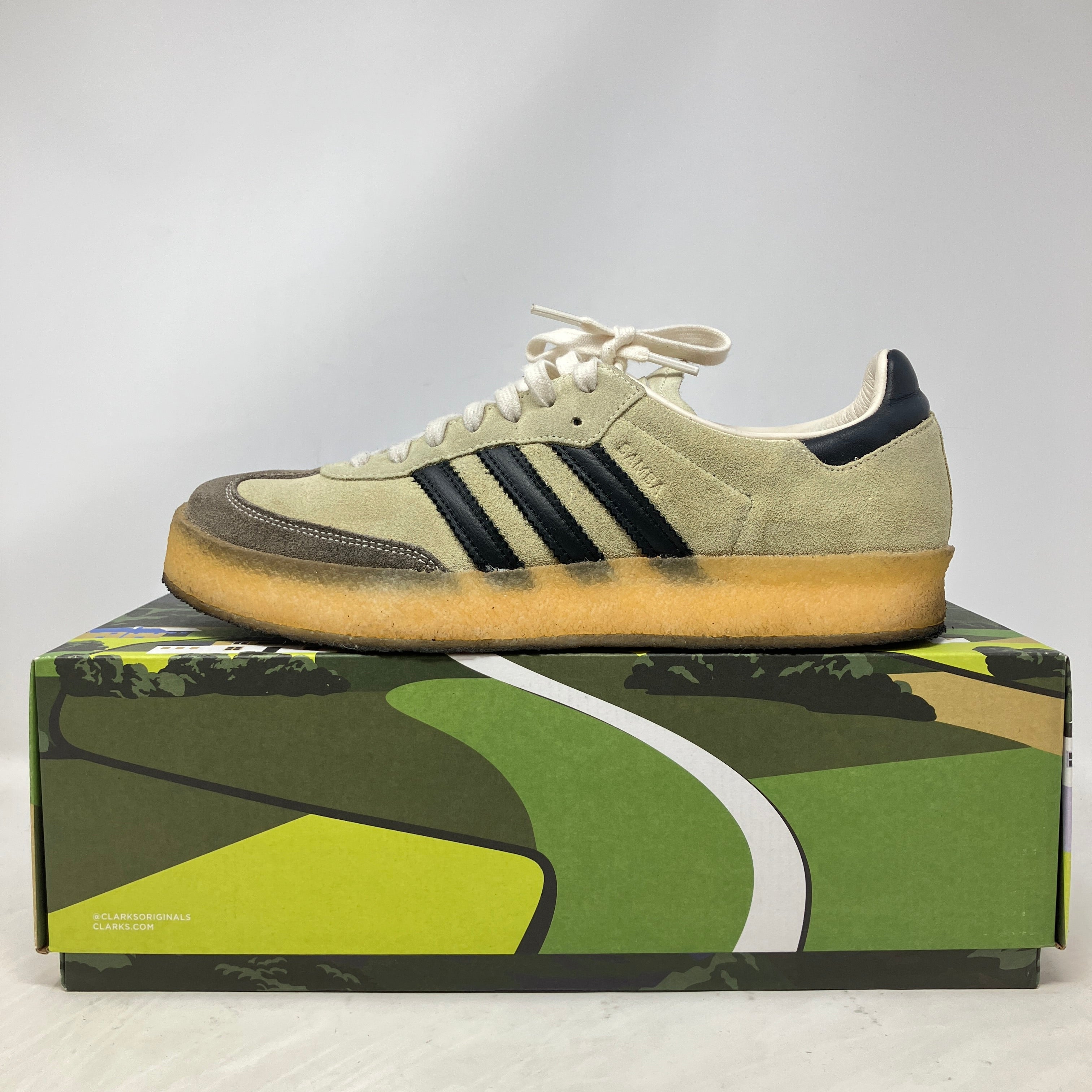 adidas Clarks 8th Street Samba by Ronnie Fieg Kithmas White Black