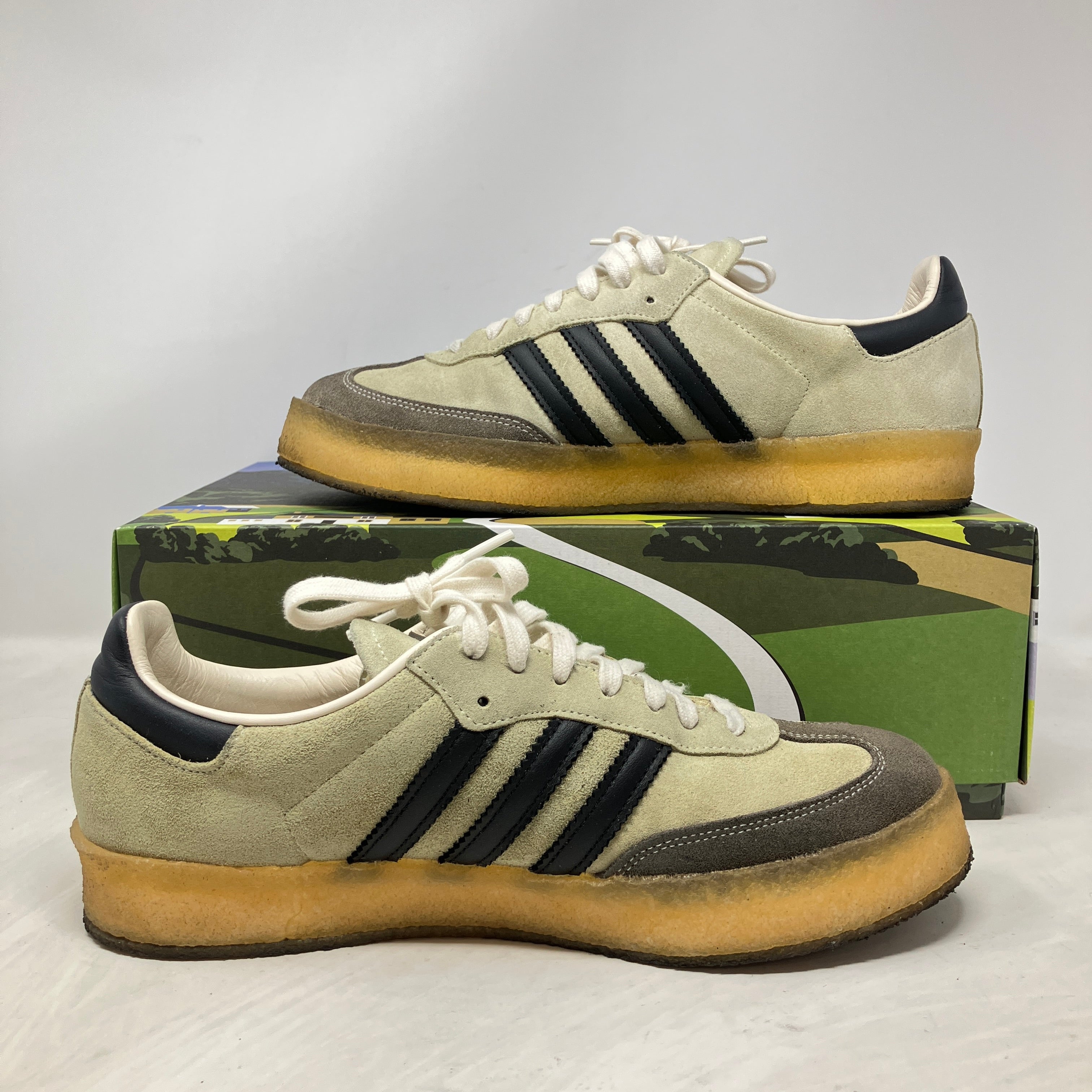 adidas Clarks 8th Street Samba by Ronnie Fieg Kithmas White Black