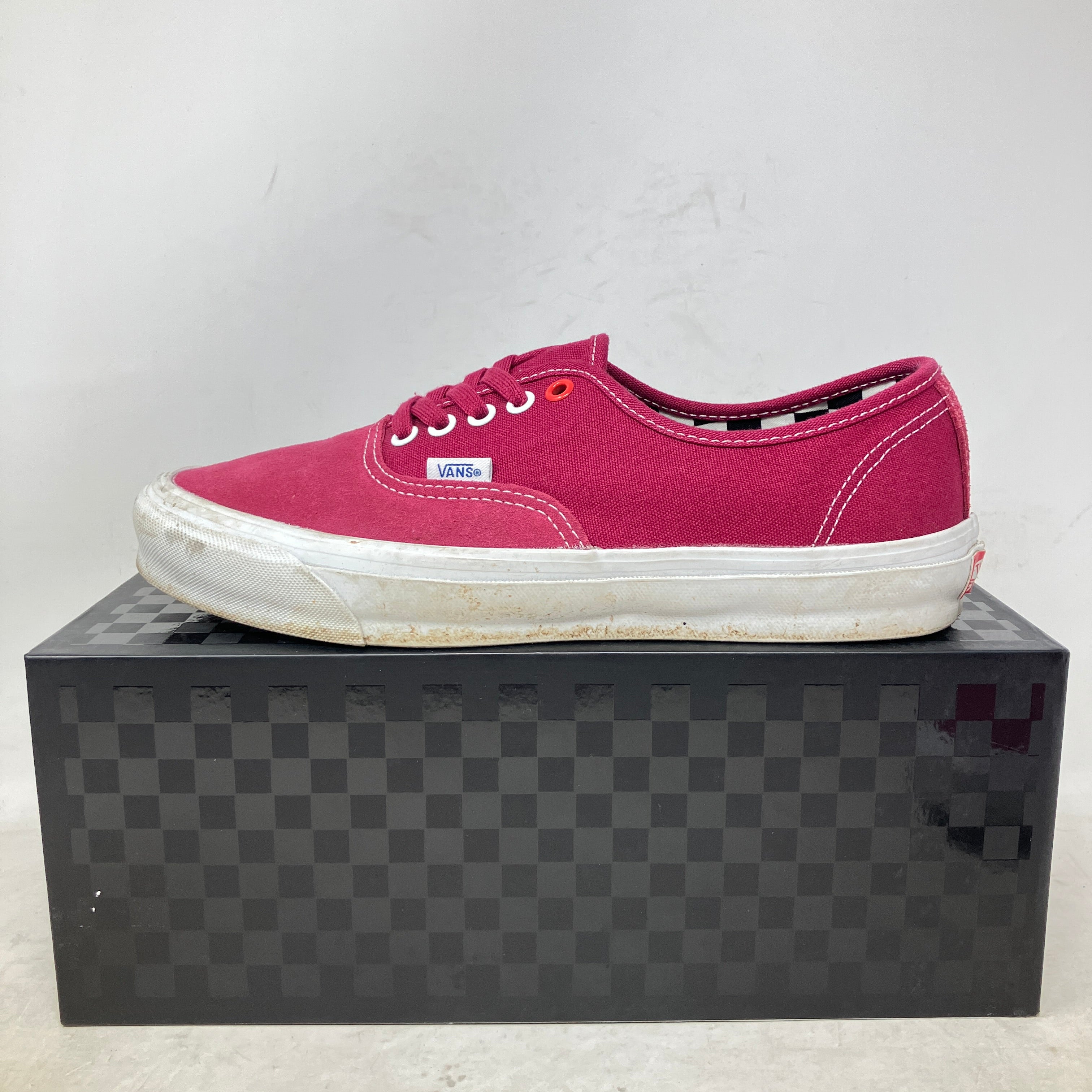 Vans OG Authentic LX Ray Barbee Leica Red