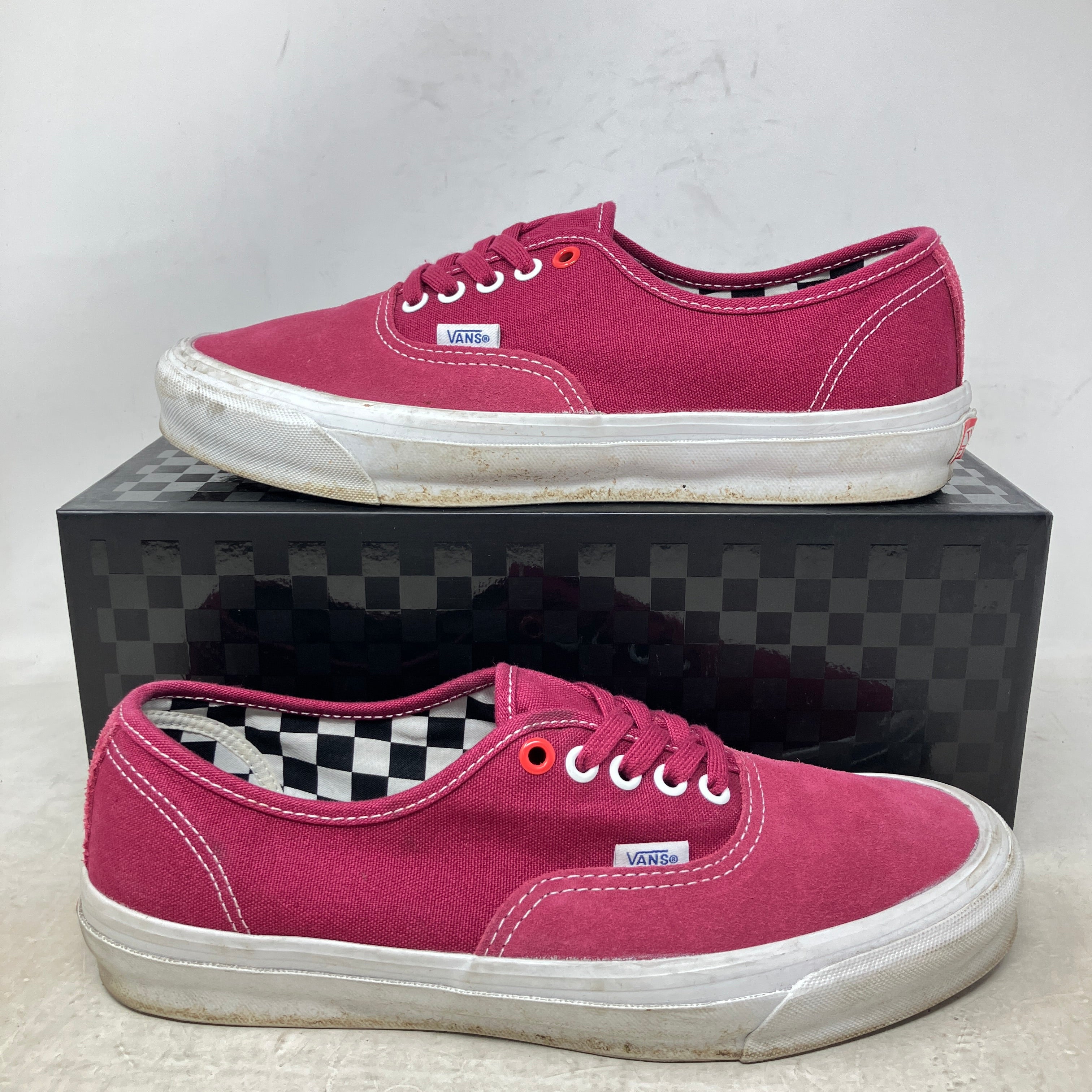 Vans OG Authentic LX Ray Barbee Leica Red