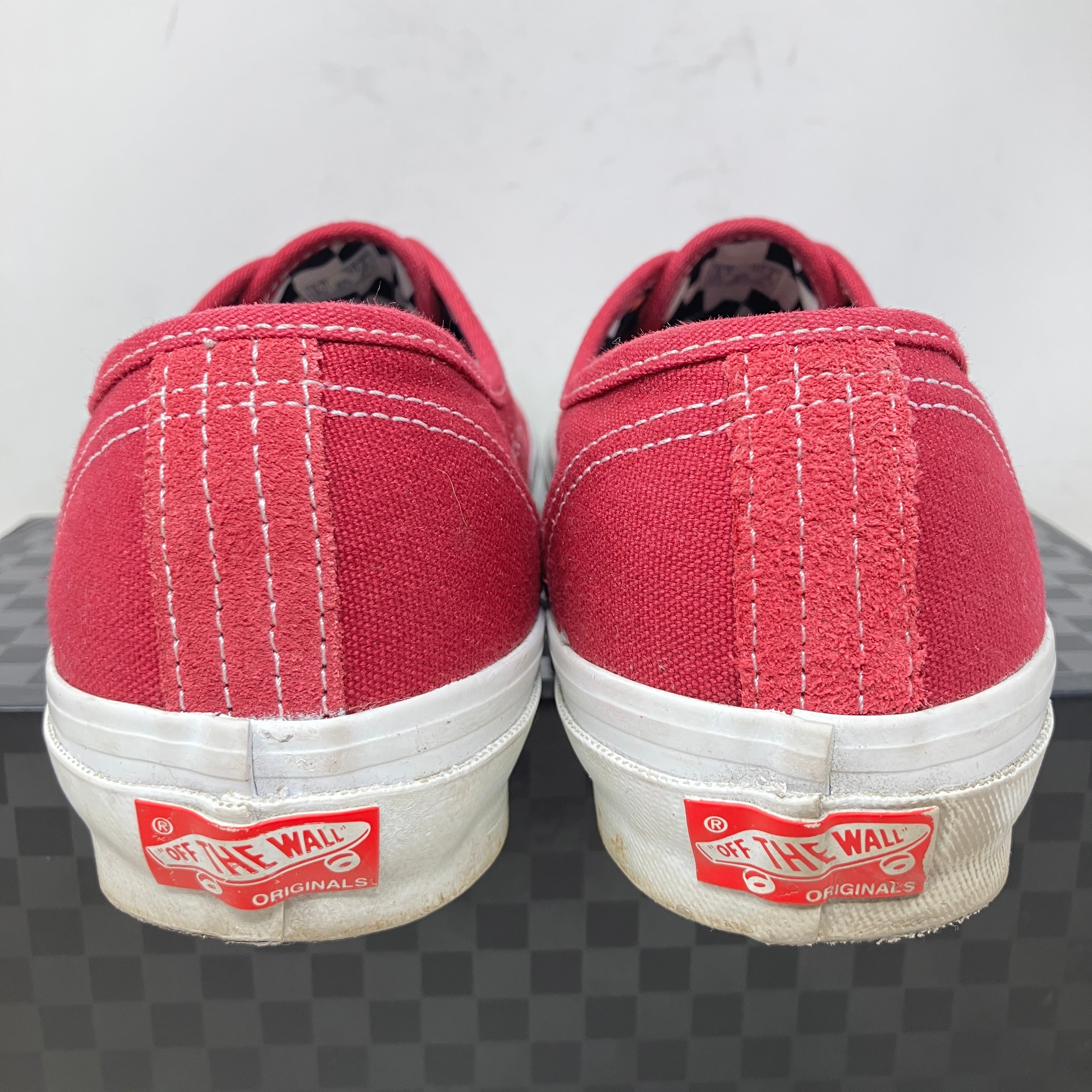 Vans OG Authentic LX Ray Barbee Leica Red