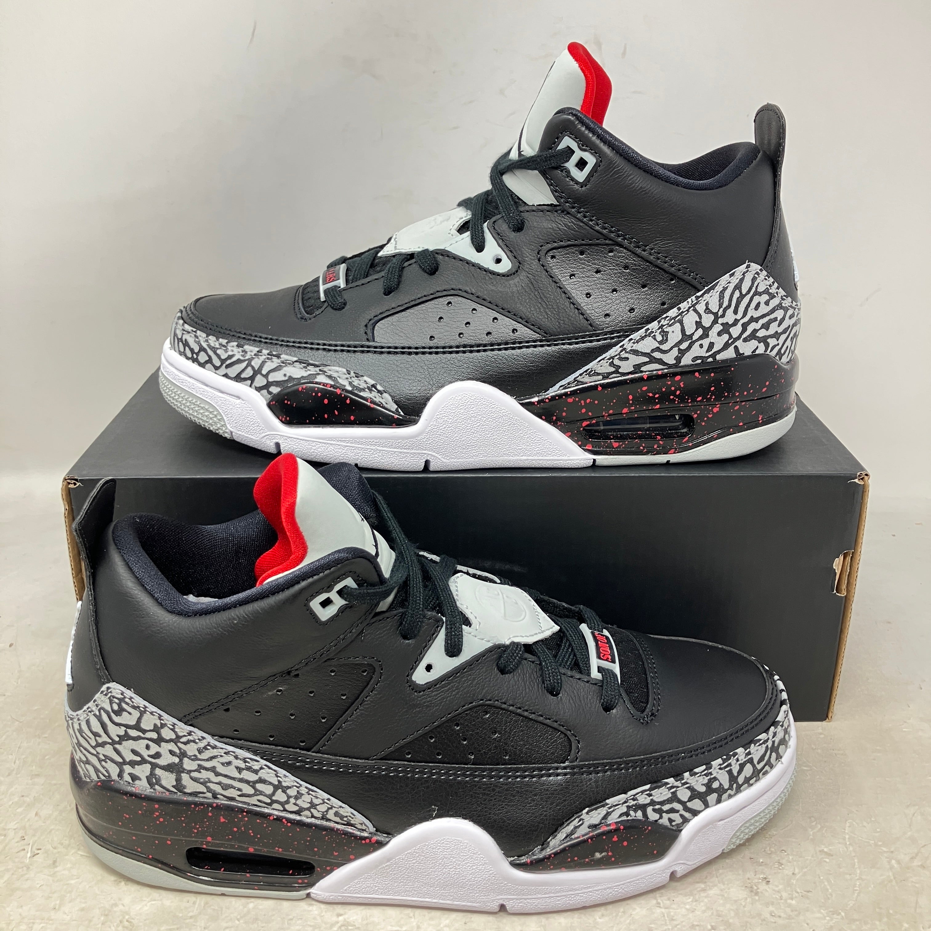 Jordan Son Of Mars Low Black University Red (GS)