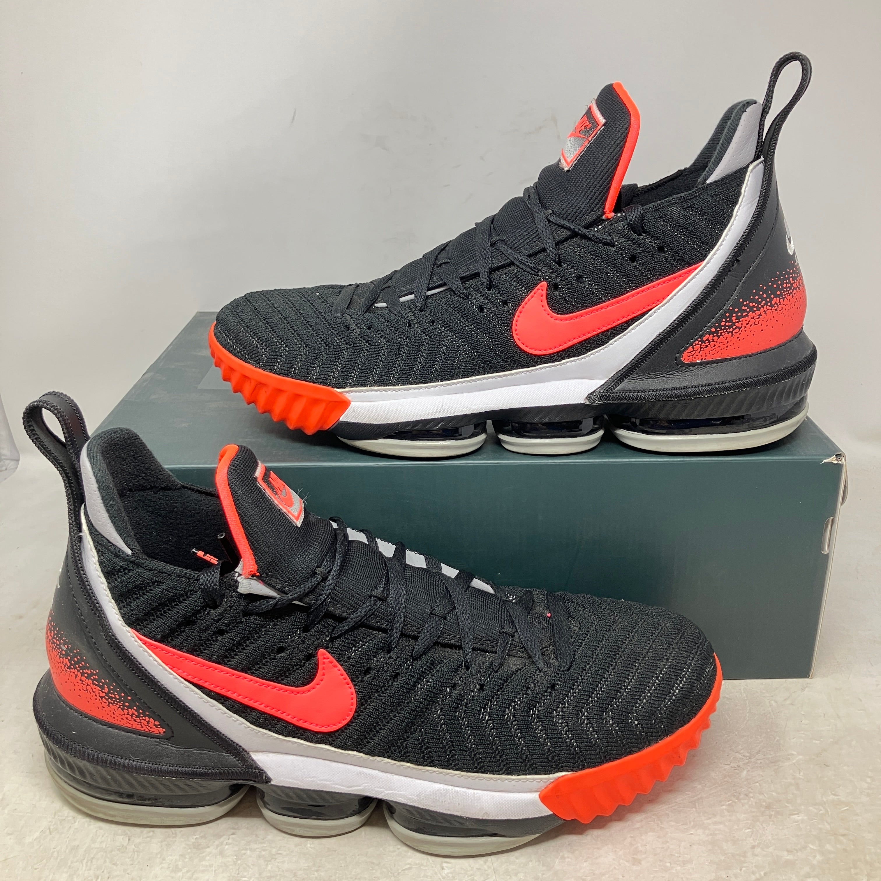 Nike LeBron 16 Black Hot Lava