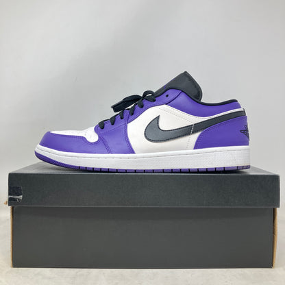Jordan 1 Low Court Purple White