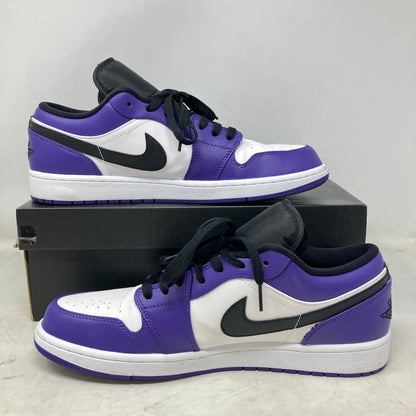 Jordan 1 Low Court Purple White