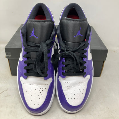Jordan 1 Low Court Purple White
