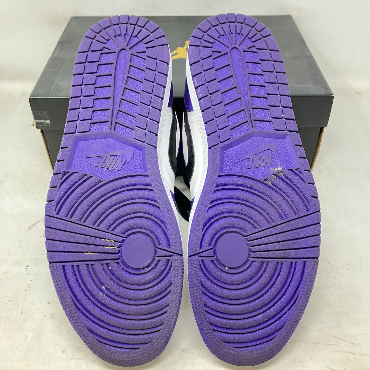 Jordan 1 Low Court Purple White
