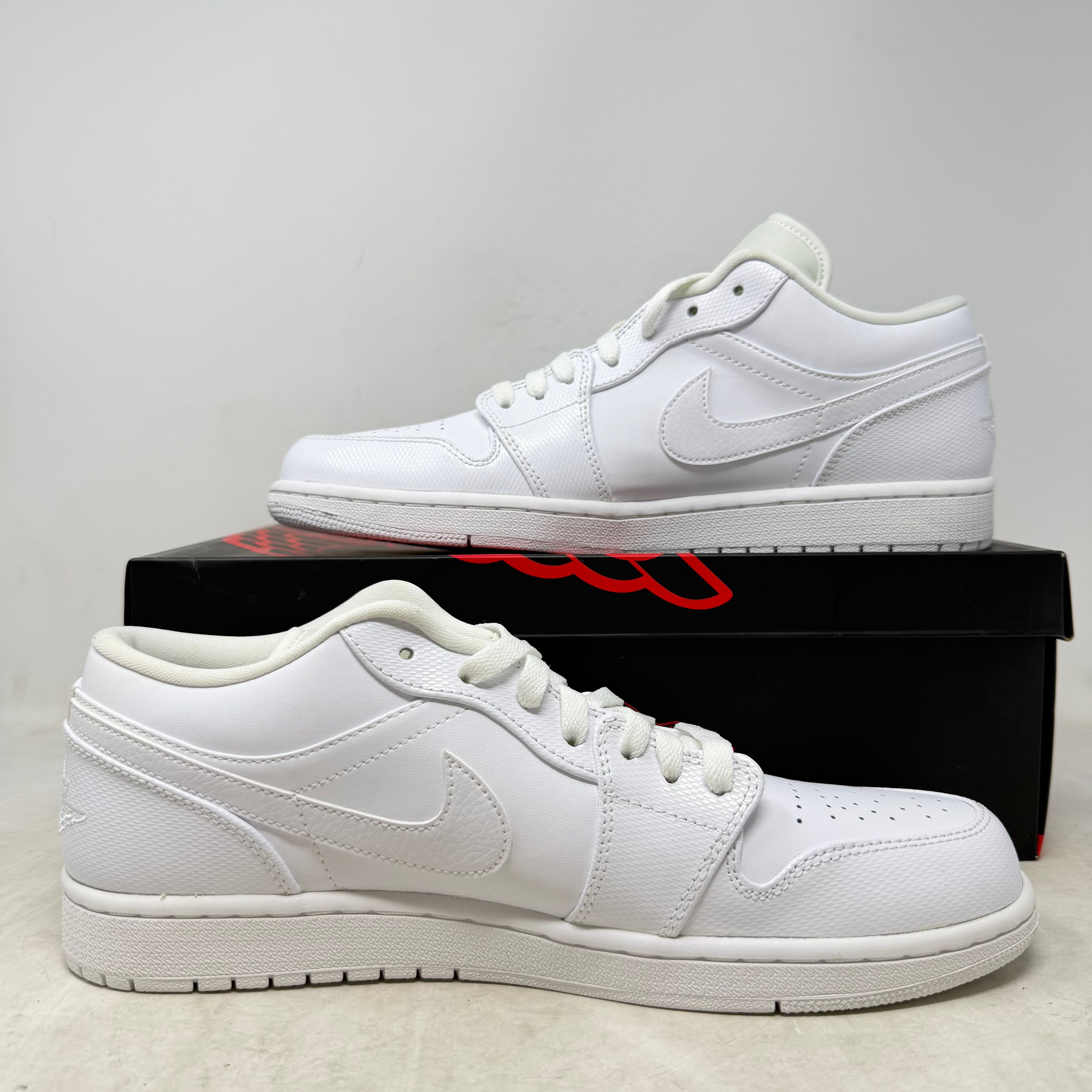 Jordan 1 Low Triple White (2014)