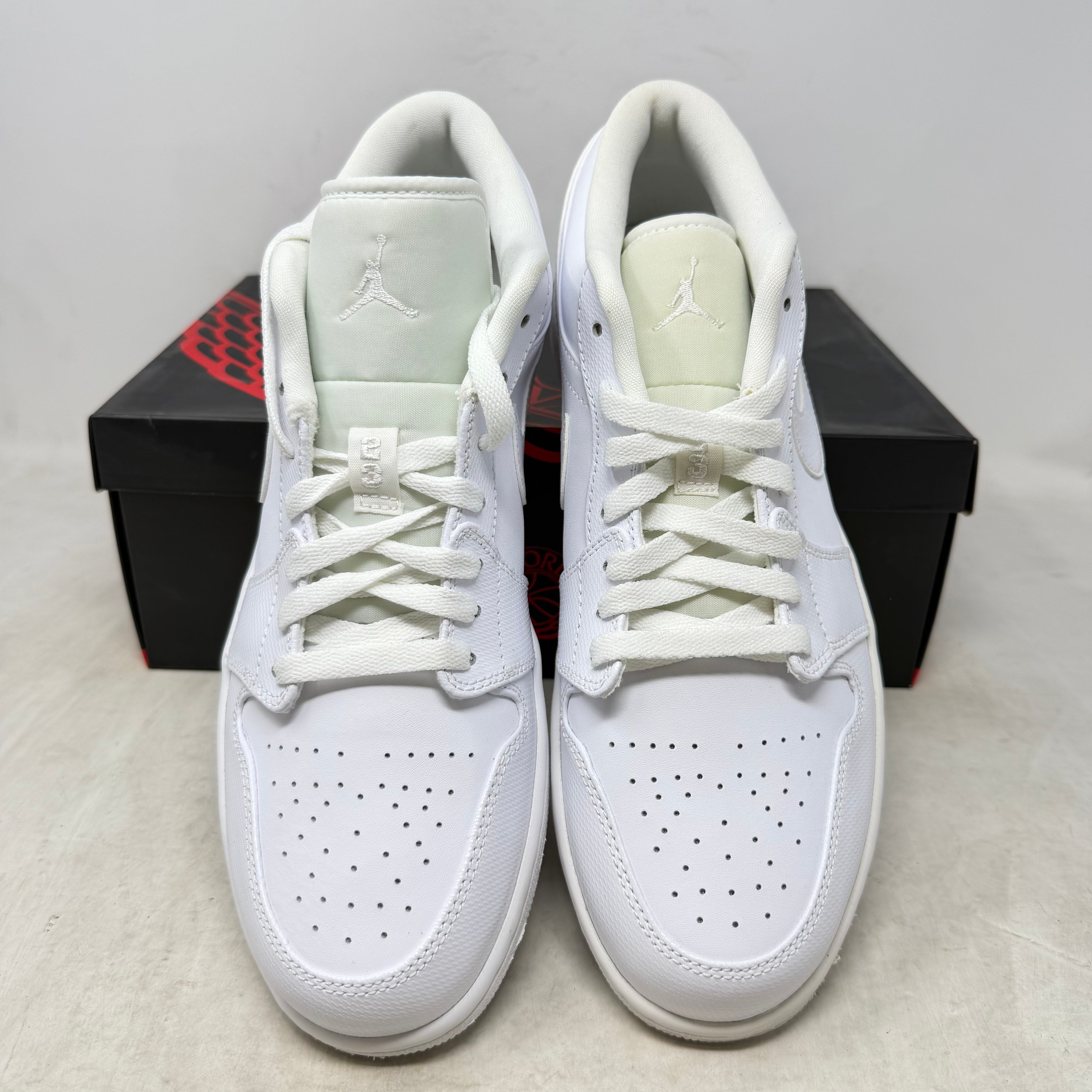 Jordan 1 Low Triple White (2014)