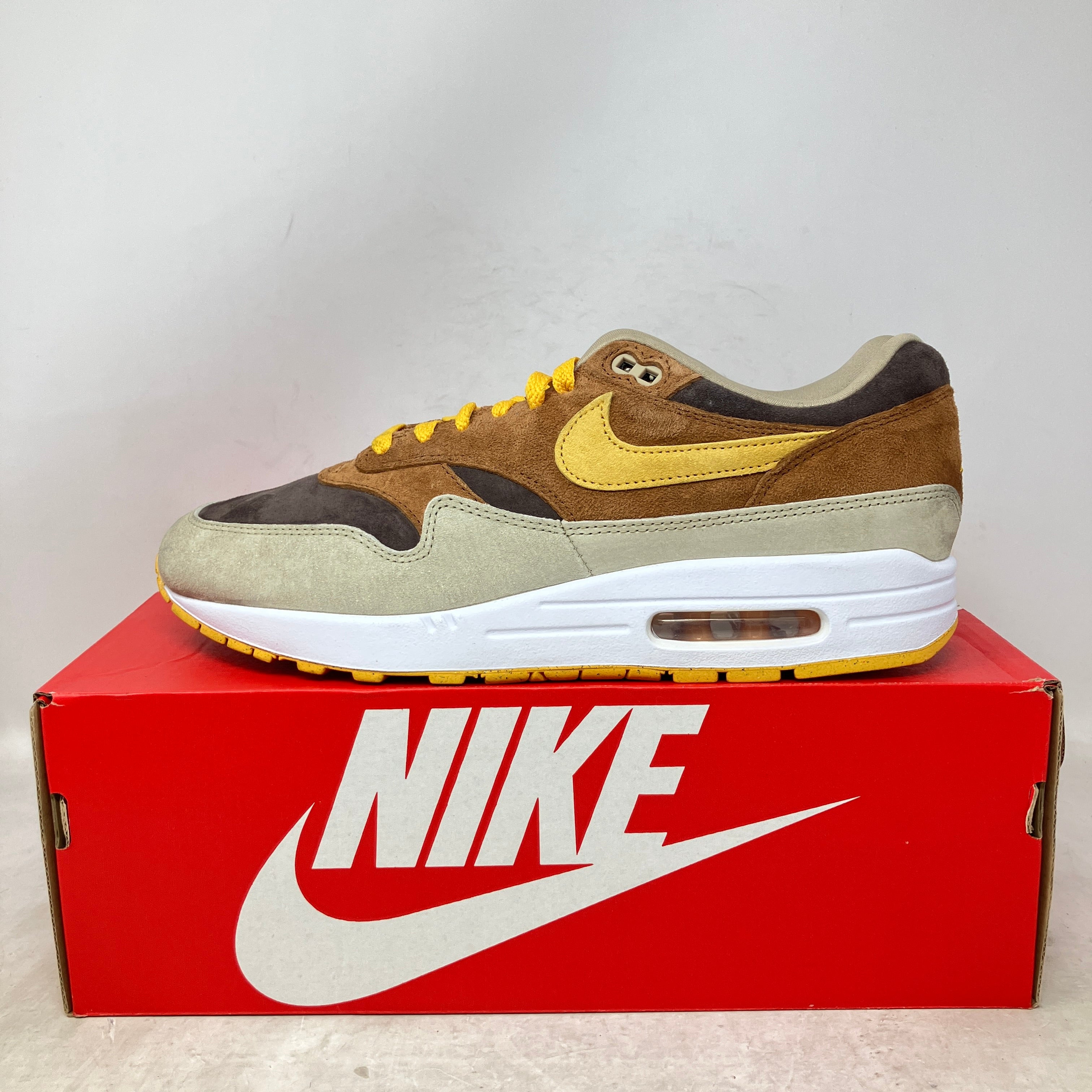 Nike Air Max 1 PRM Duck Pecan Yellow Ochre