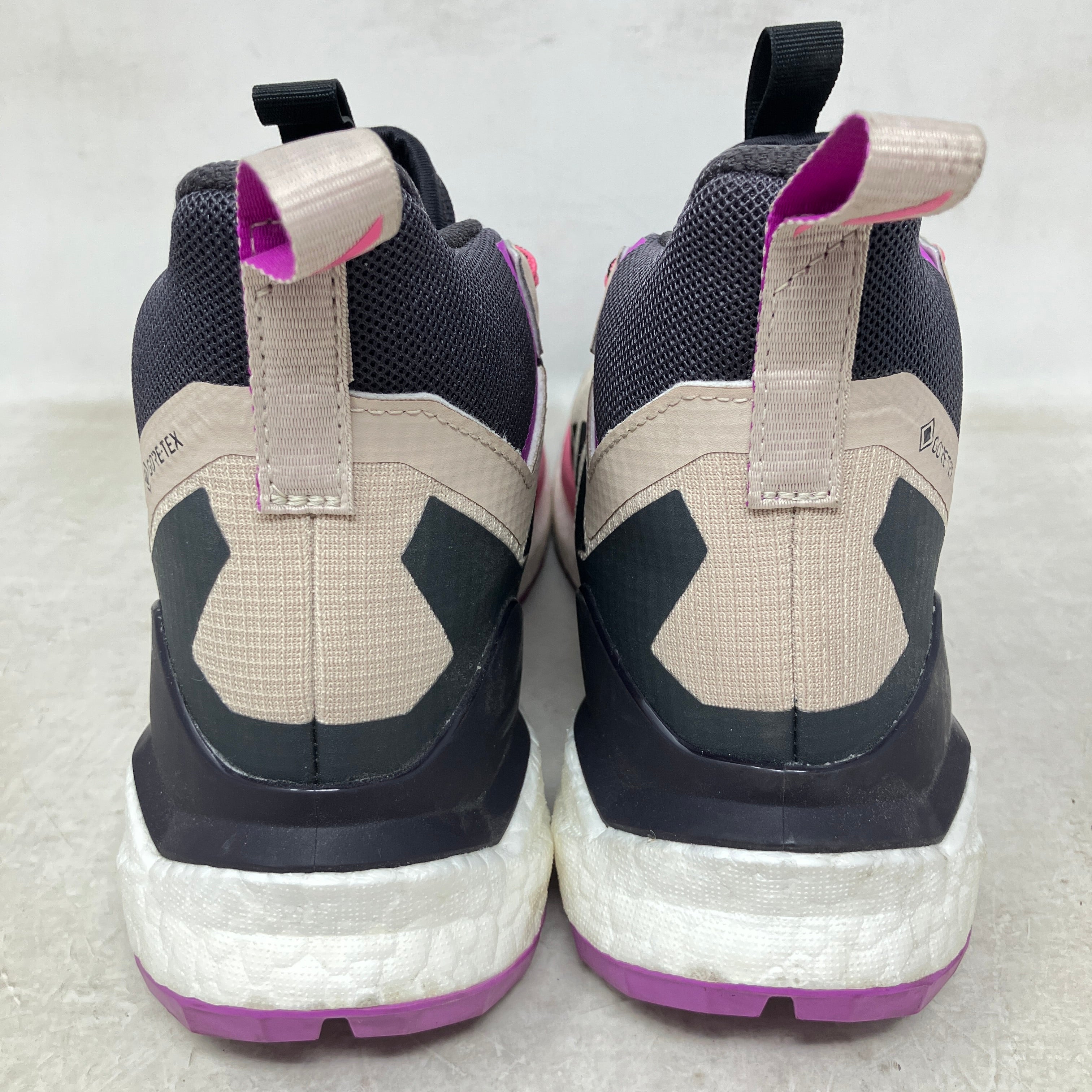 adidas Terrex Free Hiker 2.0 Gore-Tex Wonder Beige Pink Fusion Aurora Black (Women's)