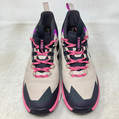 adidas Terrex Free Hiker 2.0 Gore-Tex Wonder Beige Pink Fusion Aurora Black (Women's)