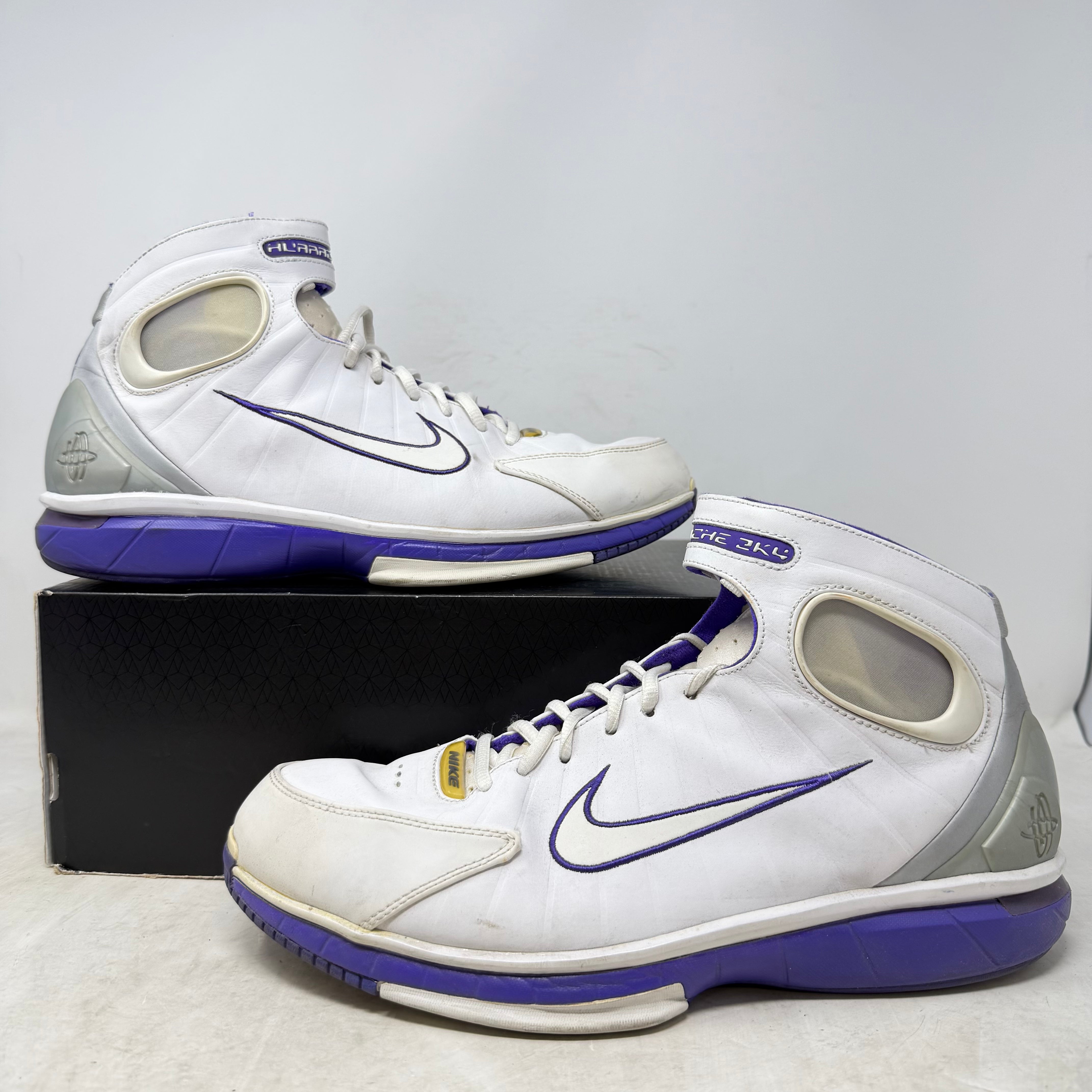 Nike Air Zoom Huarache 2K4 White Pro Purple