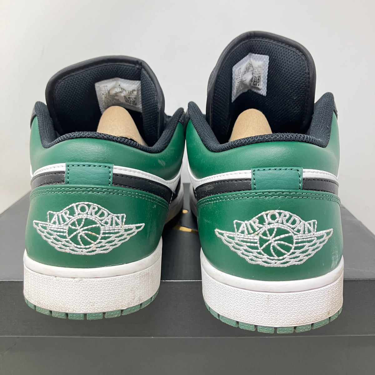 Jordan 1 Low Green Toe