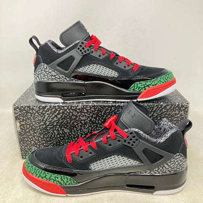 Jordan Spizike Low Black Classic Green White Varsity Red