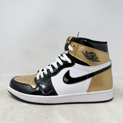Jordan 1 Retro High NRG Patent Gold Toe