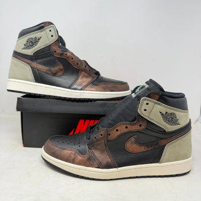 Jordan 1 Retro High Light Army Rust Shadow Patina